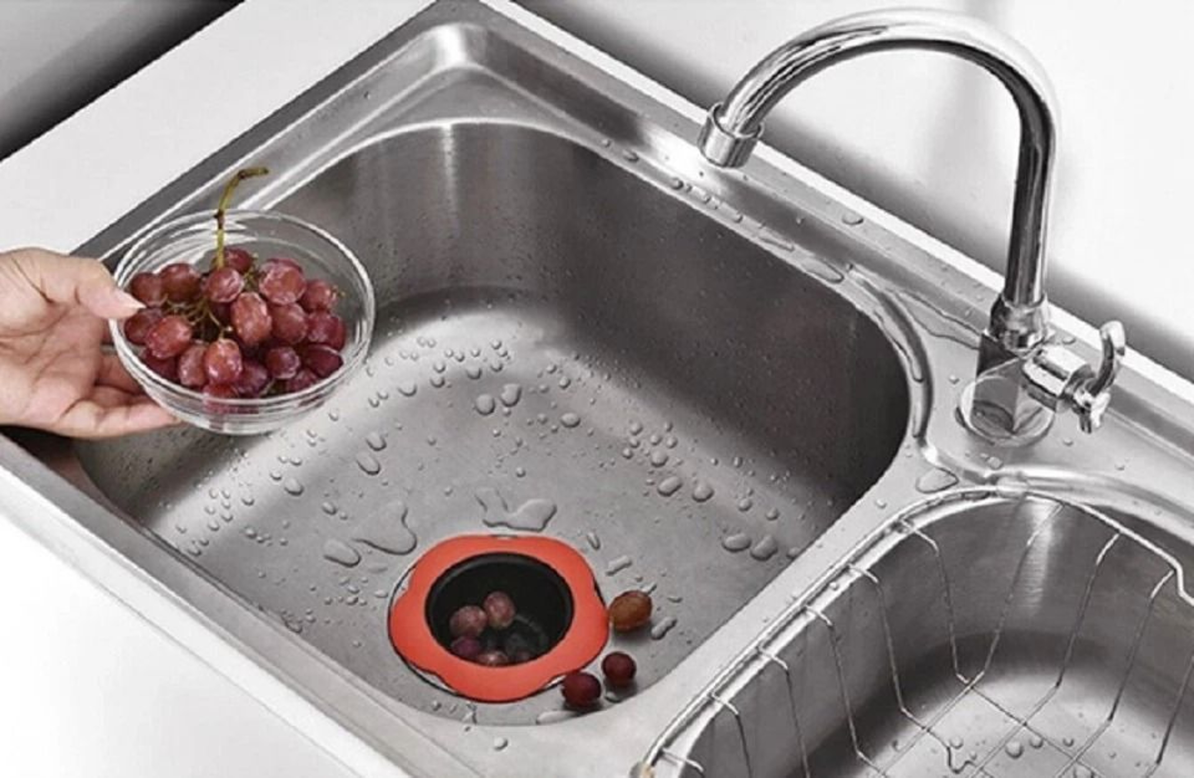 Sink Drain Strainers Durable Plastic Kitchen Food Catchers For Effortless Drain Cleaning 5
