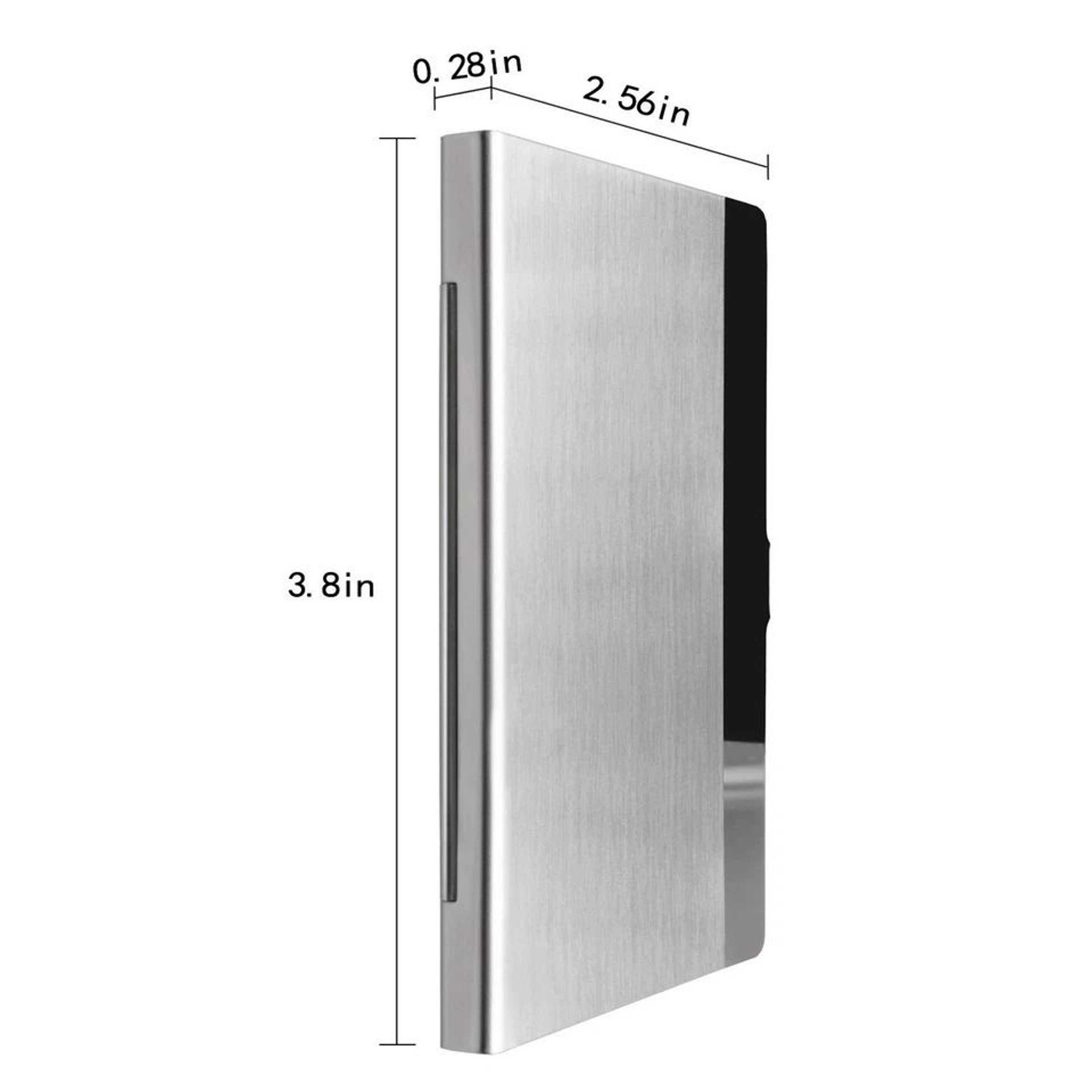 Stainless Steel Business Card Holder Case Slim Durable Metal Wallet For ID Credit Cards And Busines 1