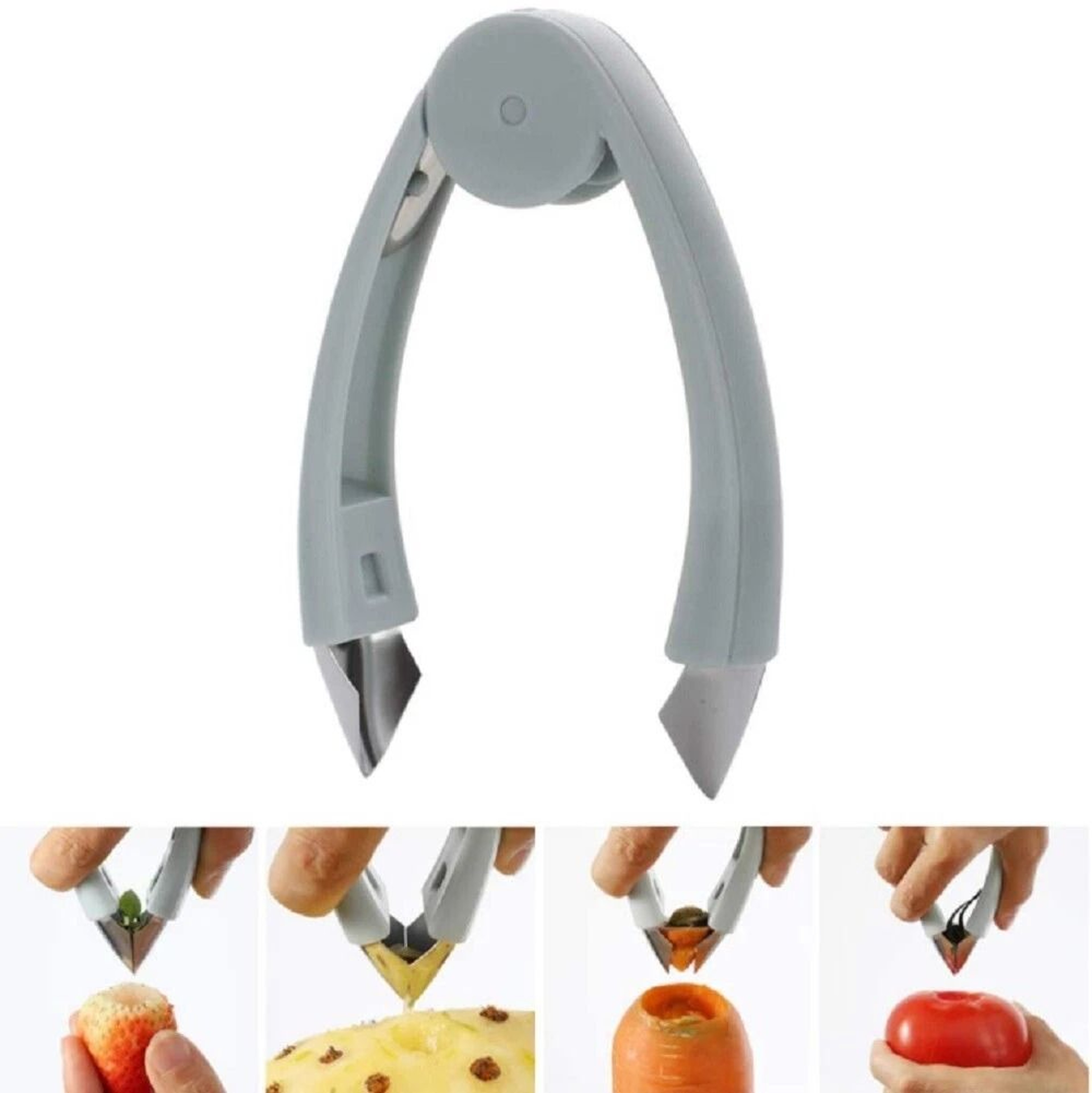 Pineapple Eye Remover  Strawberry Huller Kitchen Tool For Effortless Fruit Prep 6