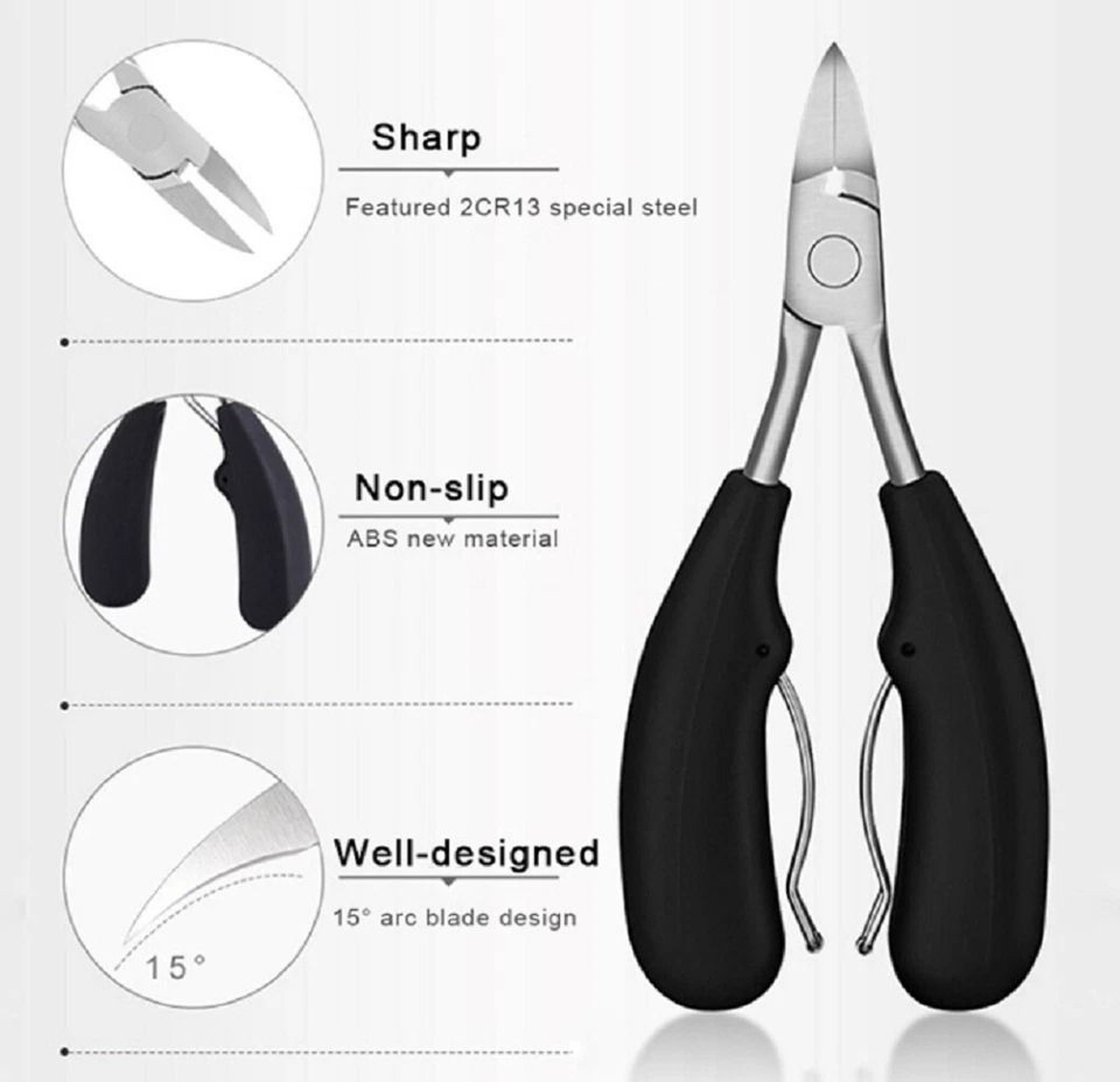 Heavy Duty Toenail Clippers For Thick Nails And Ingrown Toenails 1