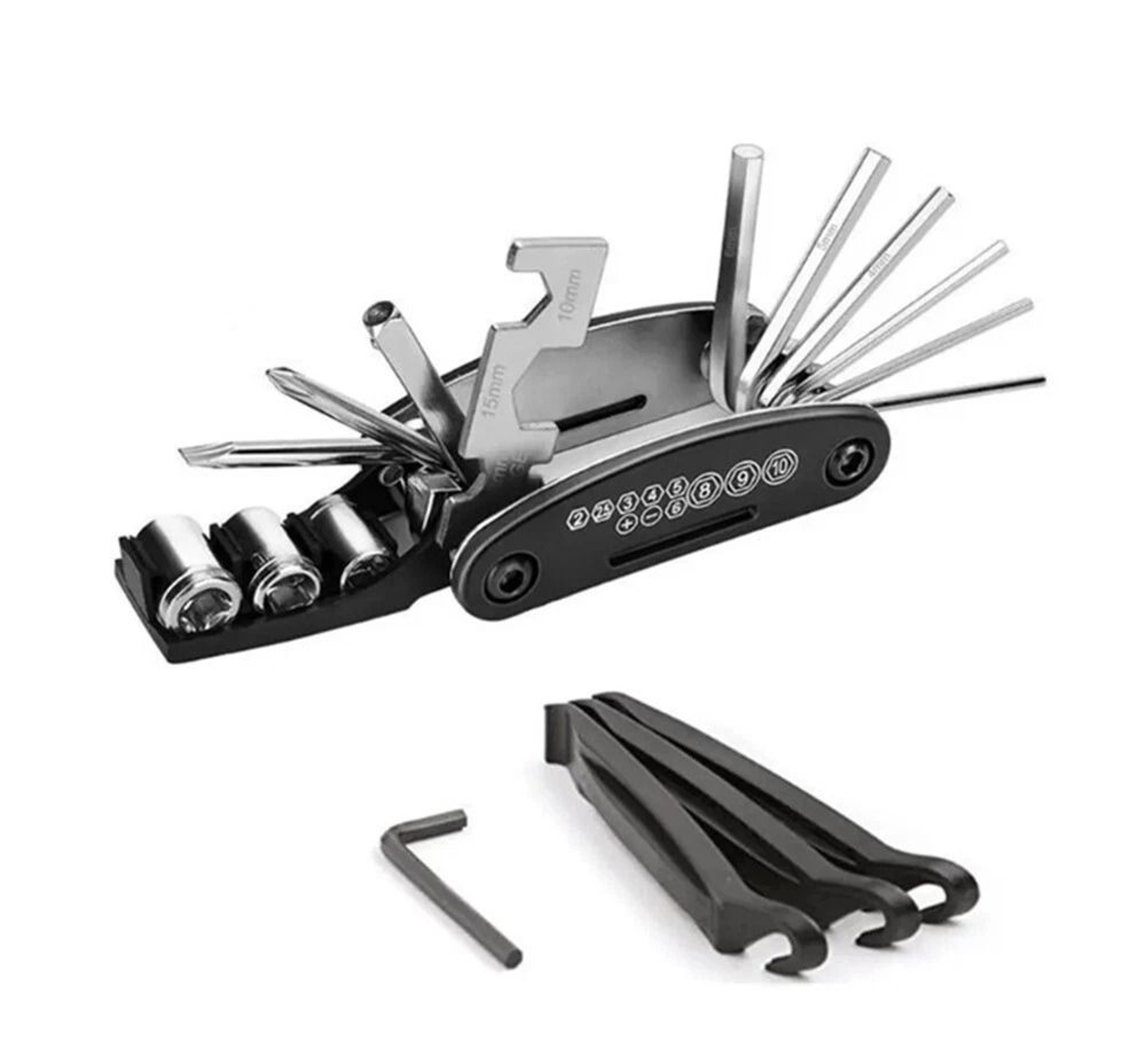 Bike Repair Tool Kit Portable Bicycle Multitool For Road And Mountain Bikes 0