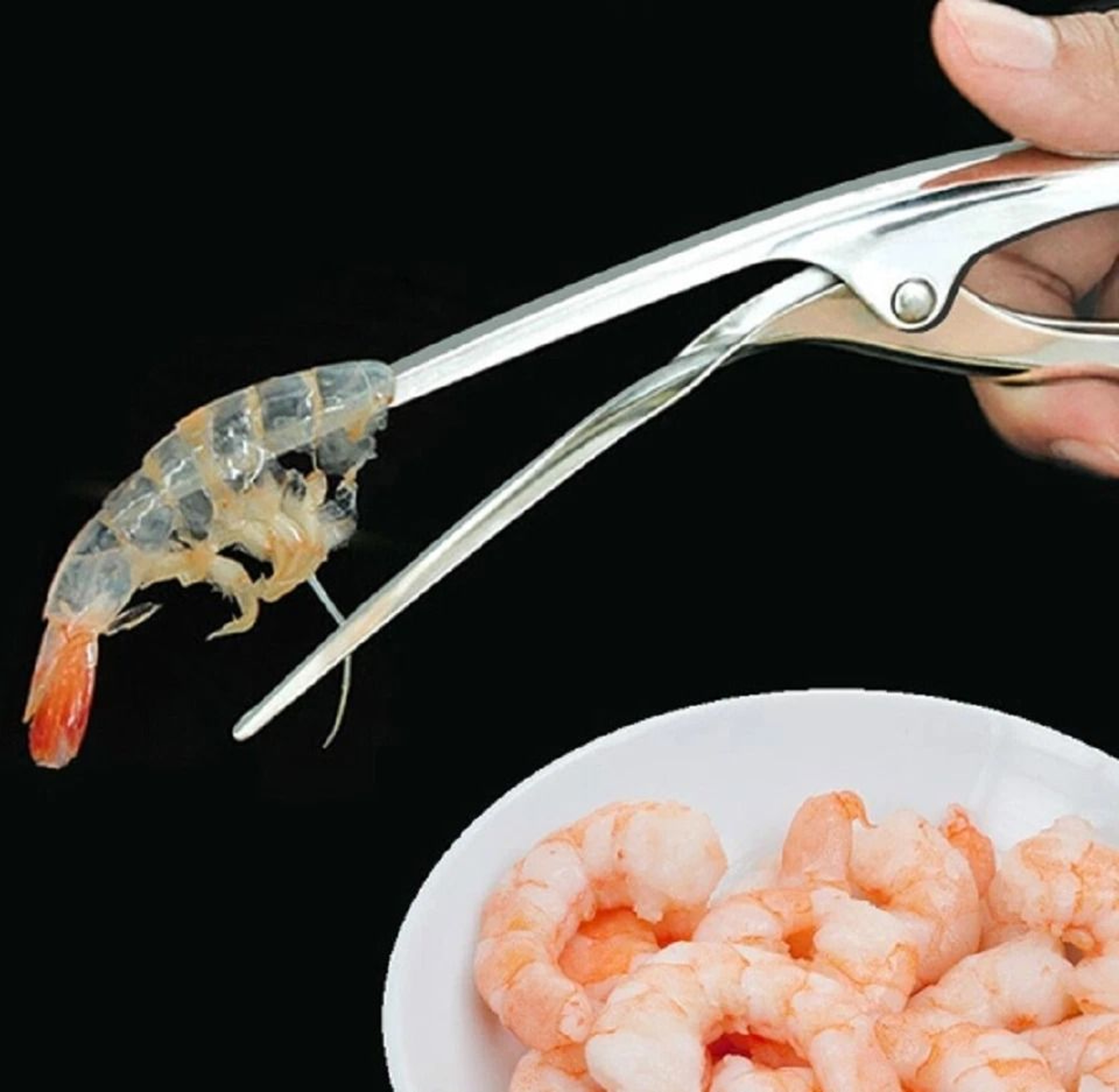 Stainless Steel Shrimp Deveiner Tool And Shrimp Peeler For Quick Seafood Prep 4