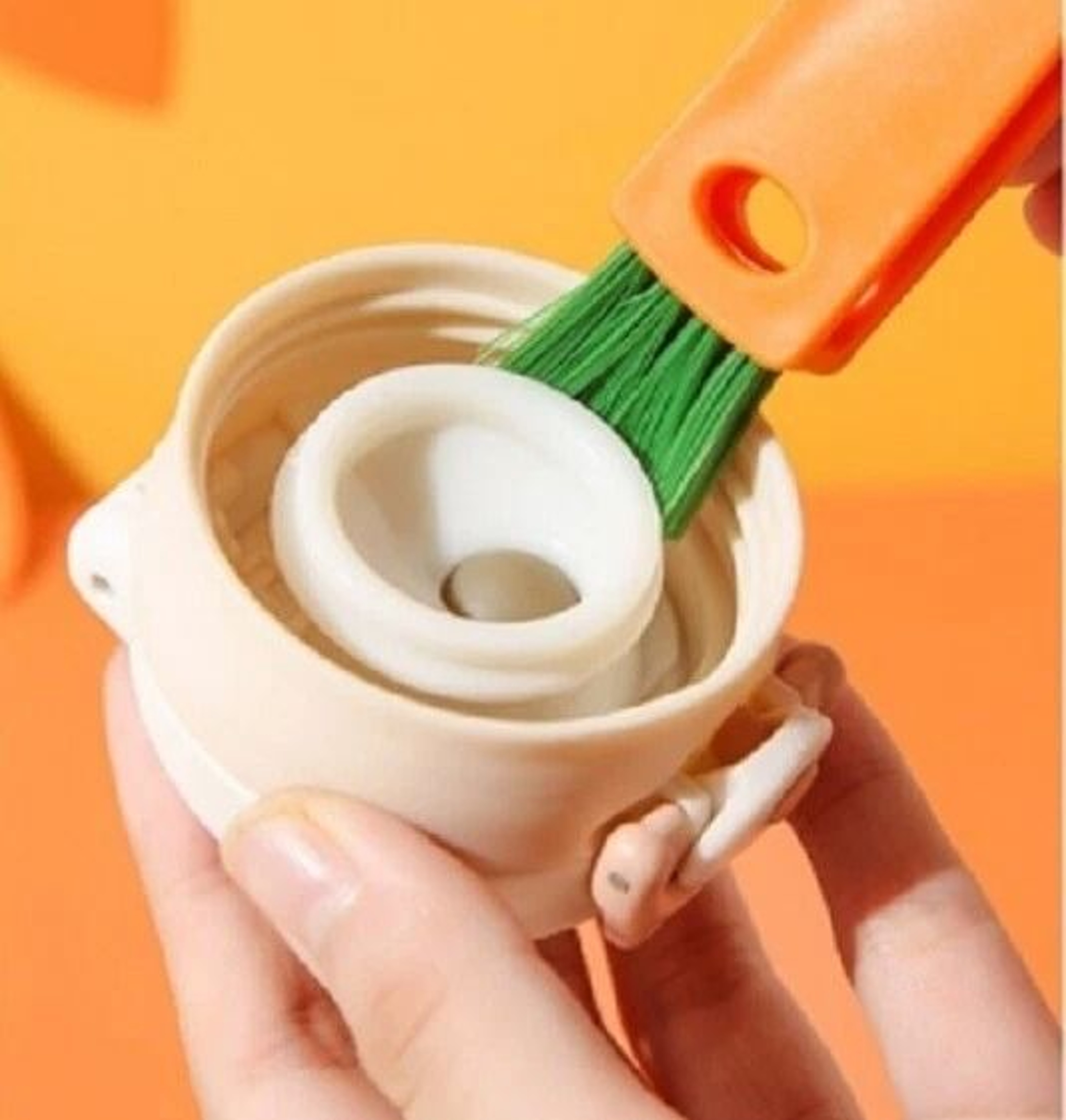 Bottle Cap Cleaner Brush For Lids Straws And Reusable Cups 2