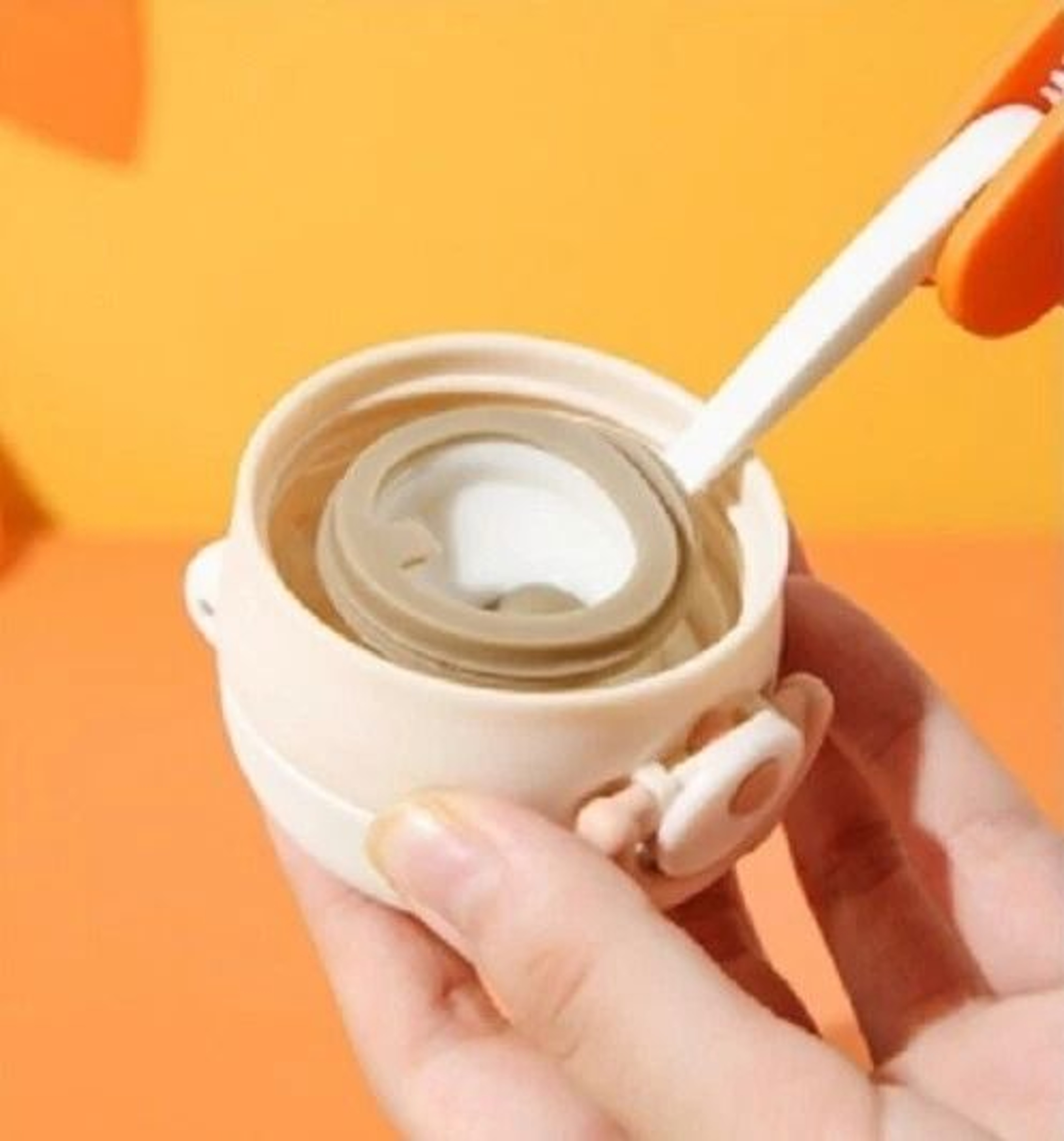 Bottle Cap Cleaner Brush For Lids Straws And Reusable Cups 3