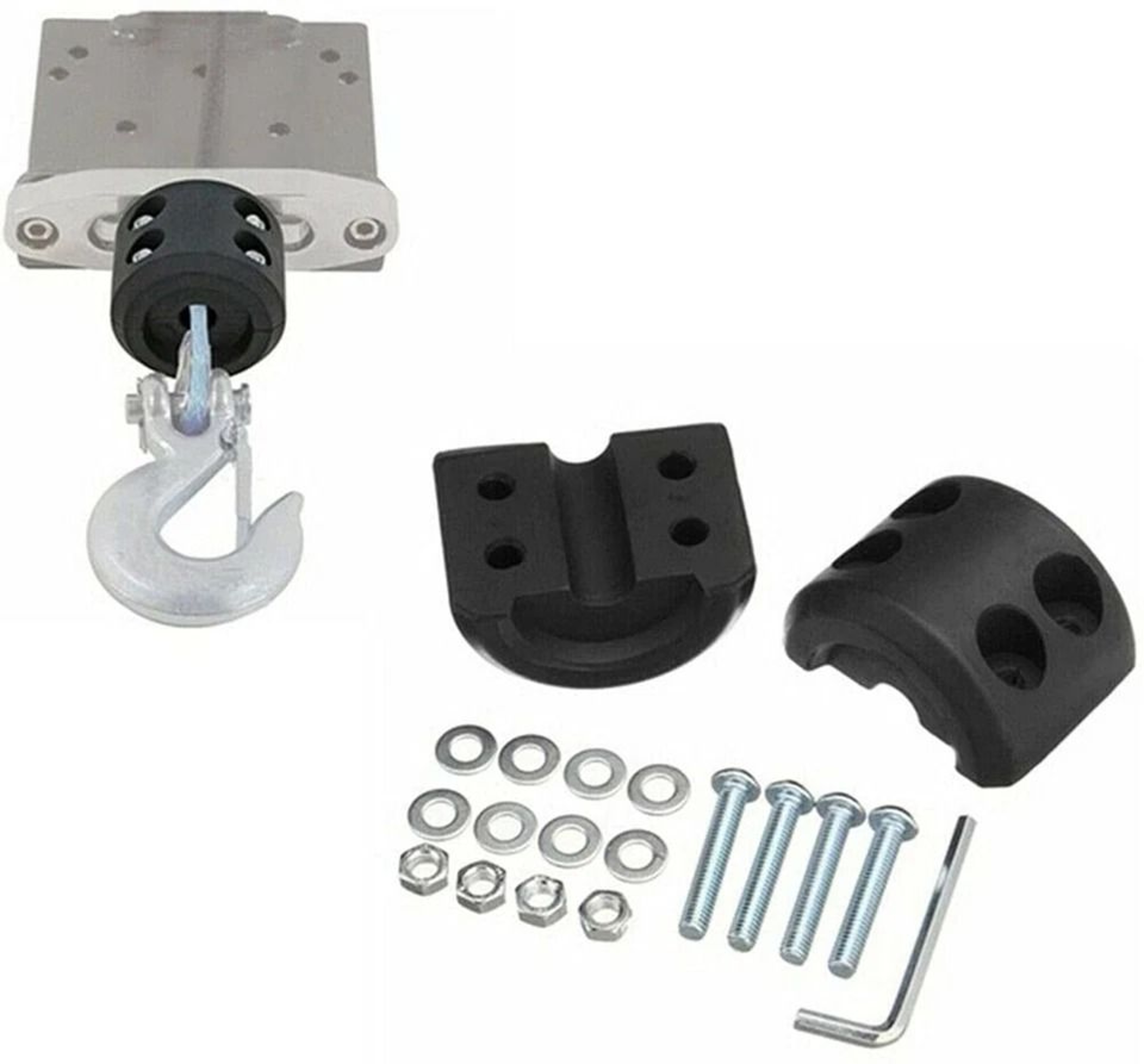 Heavy Duty ATV UTV Winch Stopper And Waterproof Cable Line Saver 4