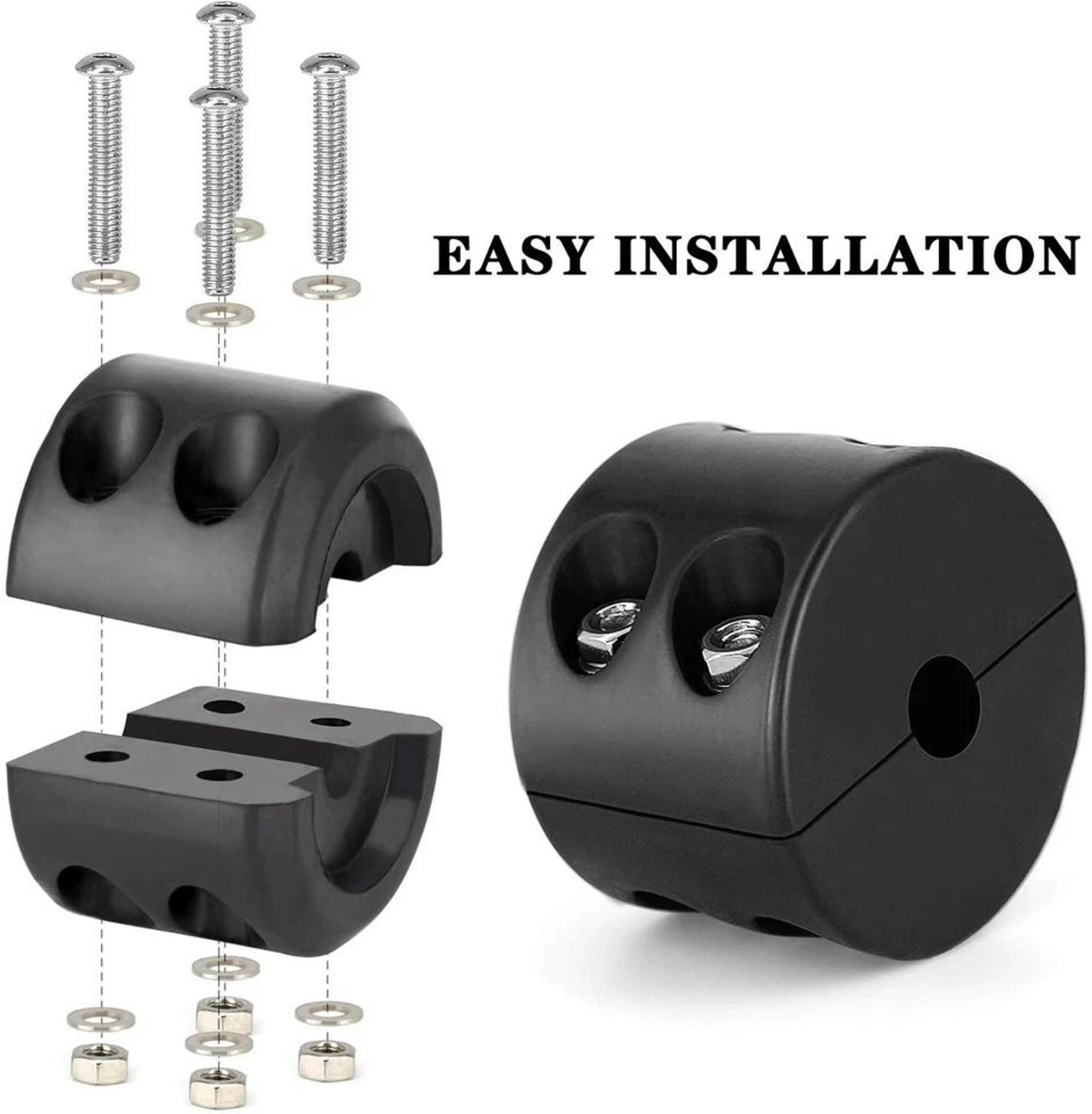 Heavy Duty ATV UTV Winch Stopper And Waterproof Cable Line Saver 6