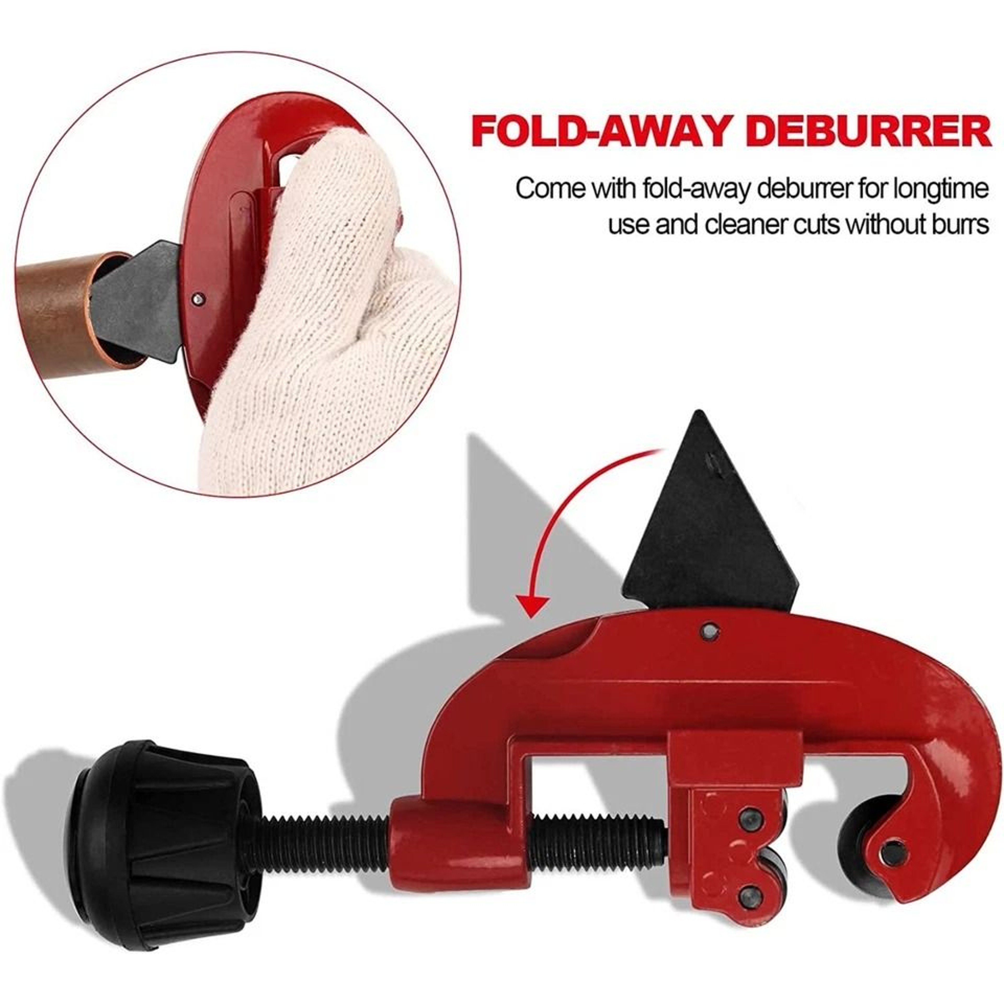 Mini Tube Cutter For Copper Brass Aluminum  PVC OD Plumbing  HVAC 5