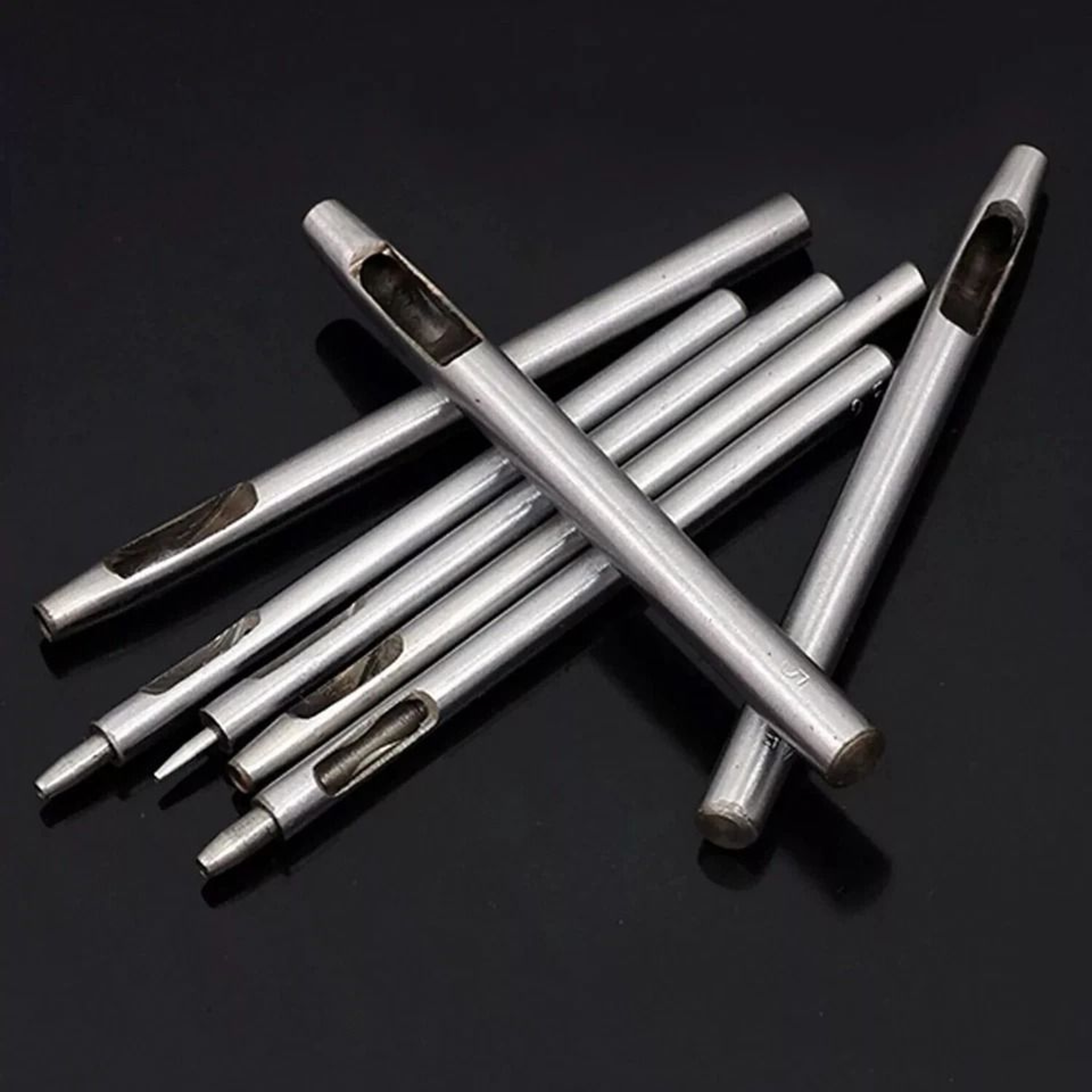 Leather Hole Punch Set Heavy Duty Steel Hollow Hole Punch Set 2