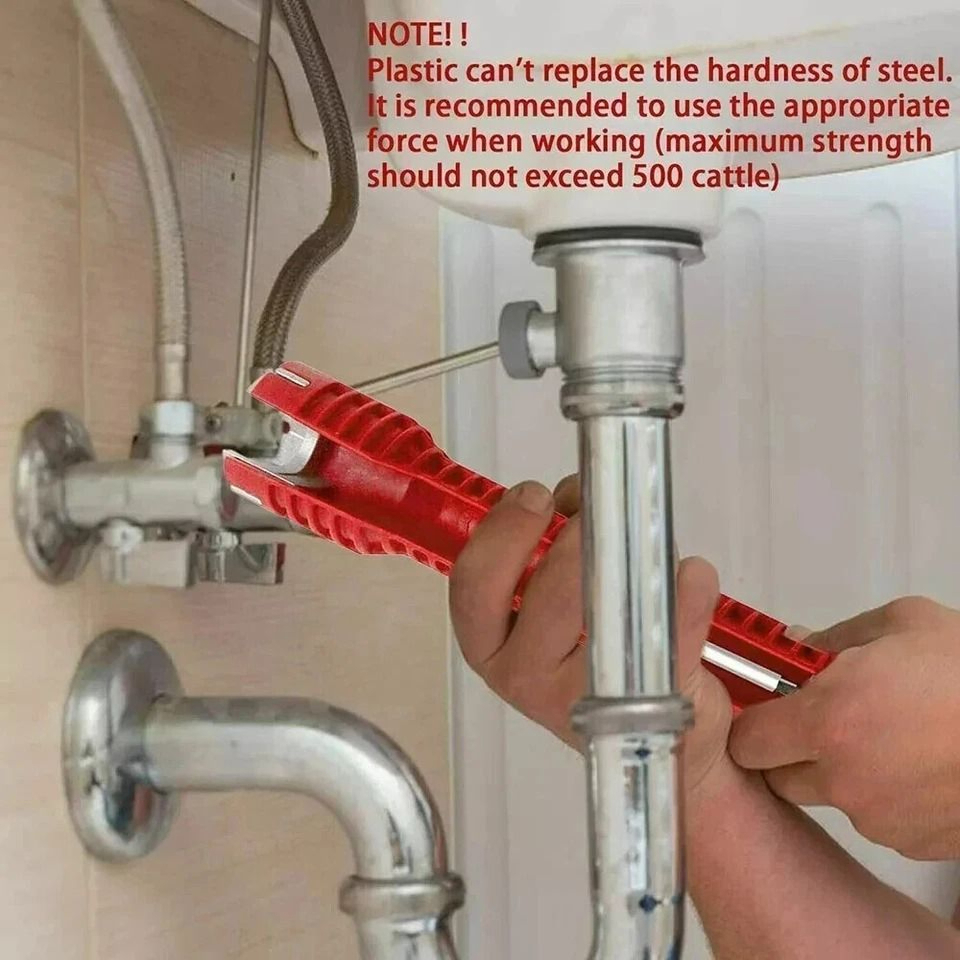 Faucet And Sink Installer Tool Basin Wrench For Fast Plumbing Repairs 3