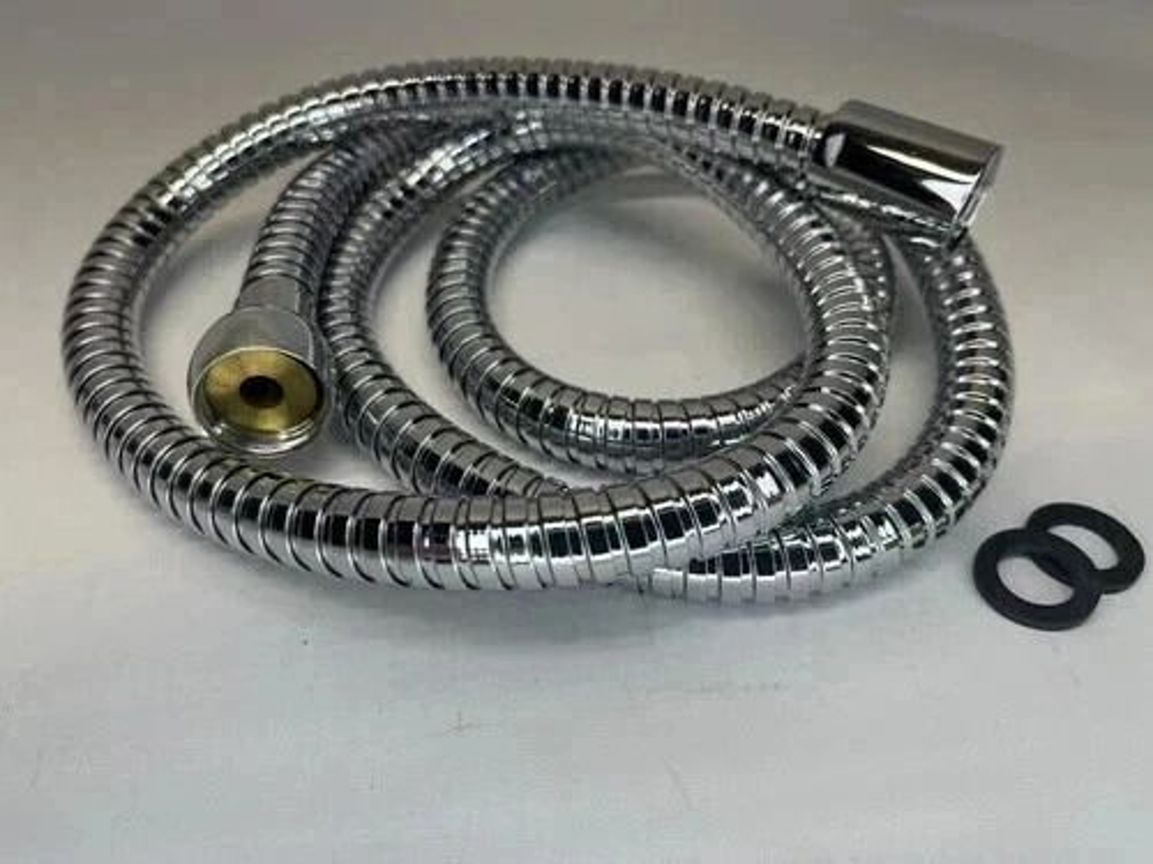 Stainless Steel Handheld Shower Hose Universal Replacement For RV Or Home 1