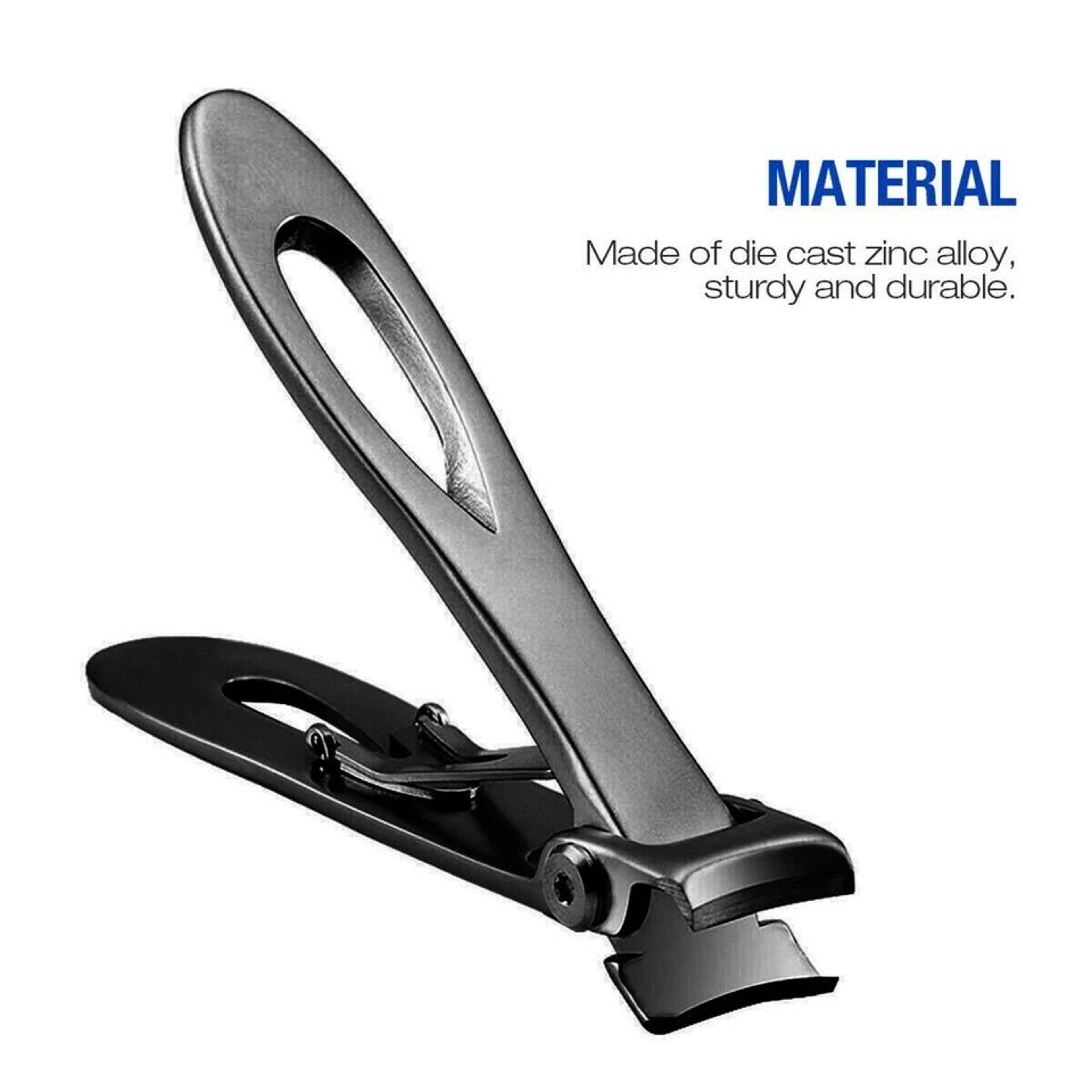 Heavy Duty Extra Large Toenail Clippers For Thick Nails Stainless Steel Precision Cutter 7