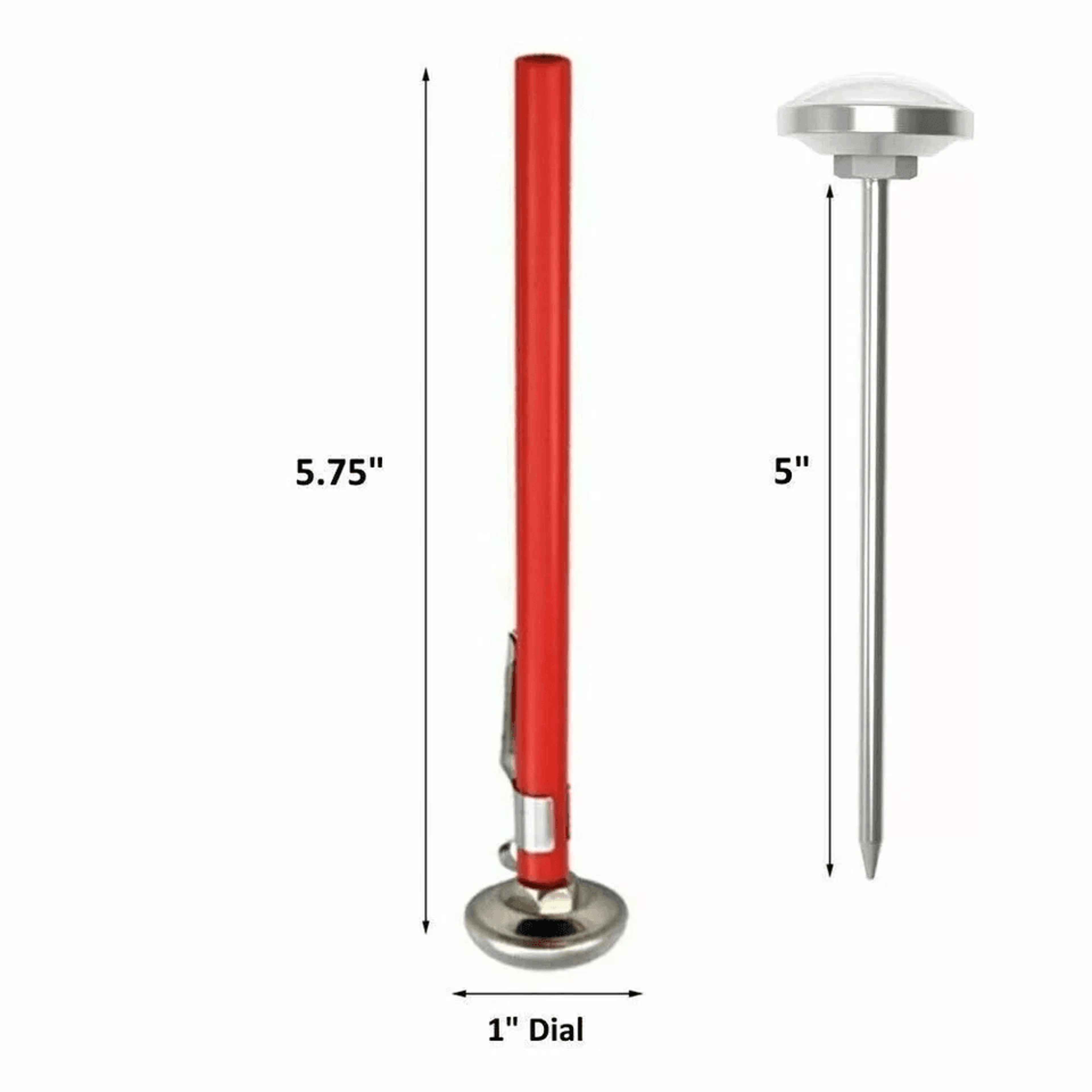 Stainless Steel Pocket Meat Thermometer Instant Read Food Probe For BBQ Cooking 2