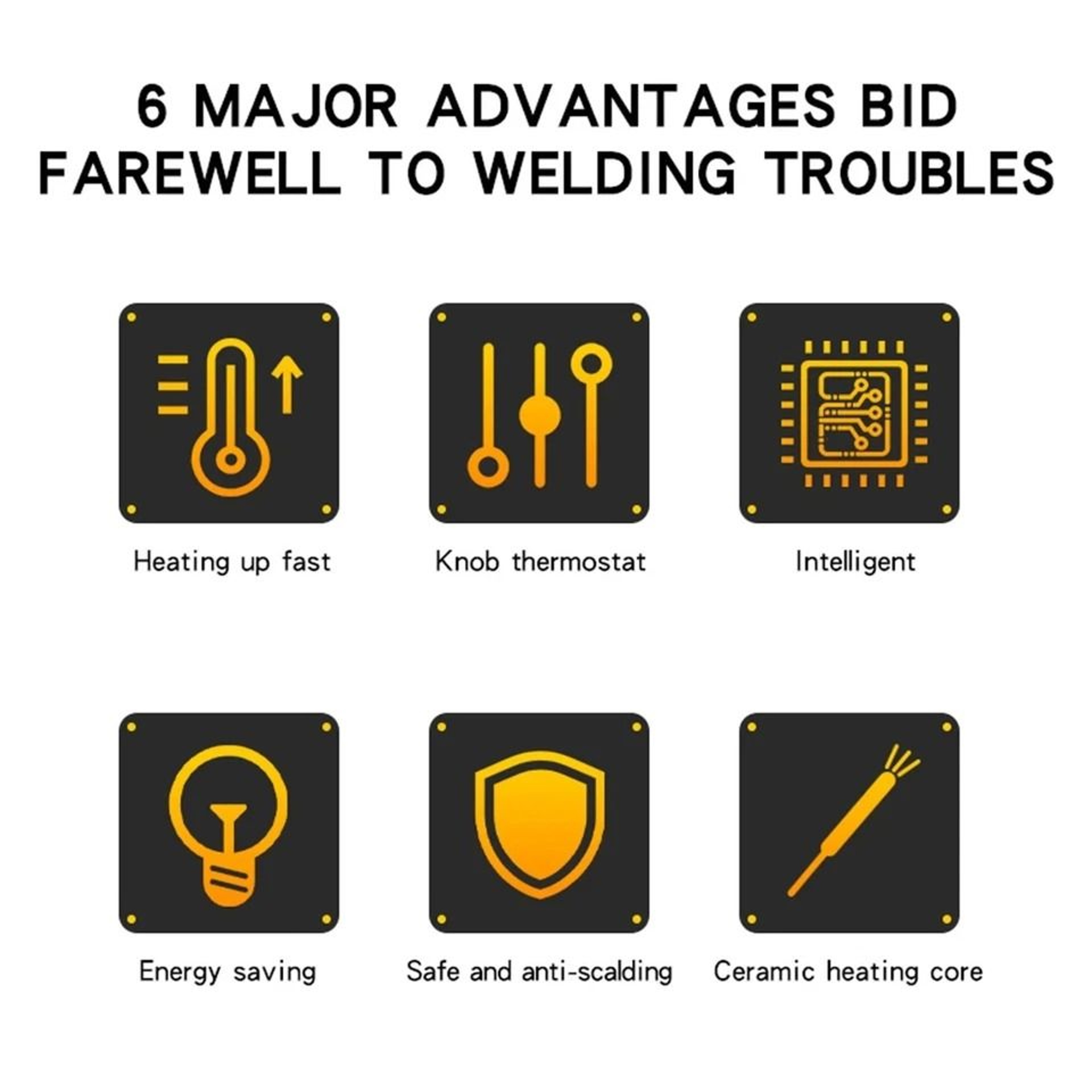 Soldering Iron Kit Adjustable Temperature Electronics Repair Tool Set 4