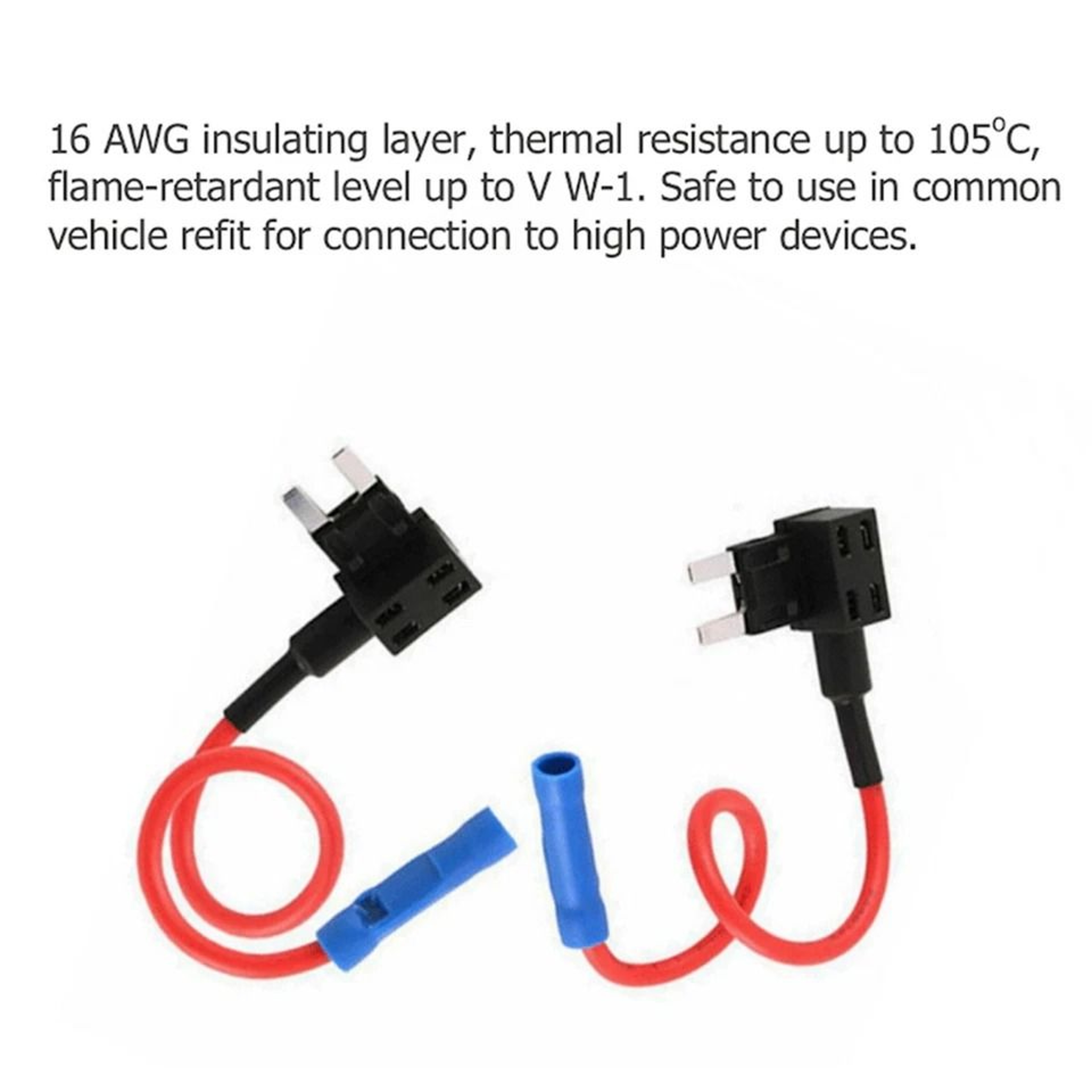Fuse Tap Adapter Kit For Automotive AddaCircuit Mini ATM APM Blade Fuses 3