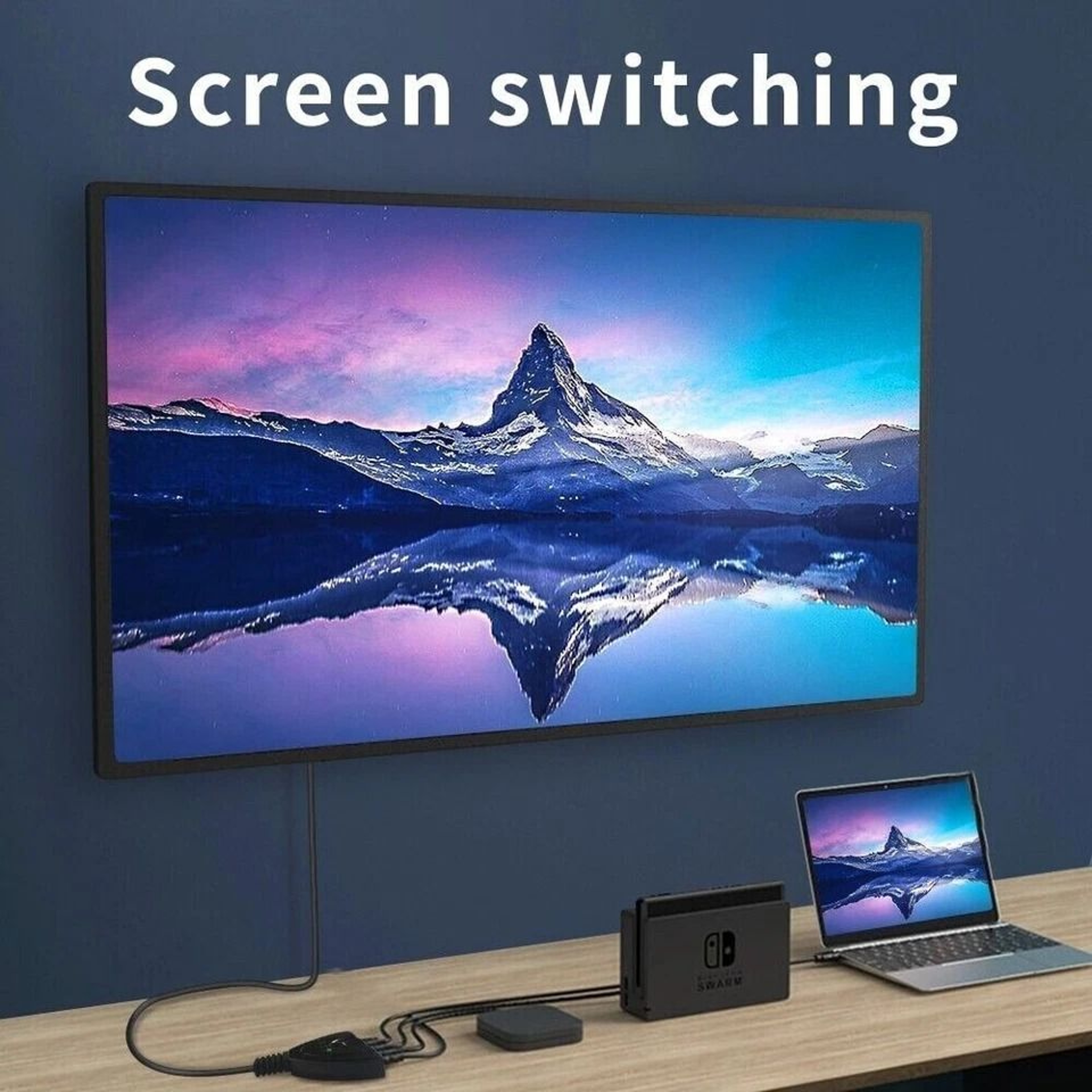 Port HDMI Switch HDMI Switcher Cable For HDTV Xbox 5