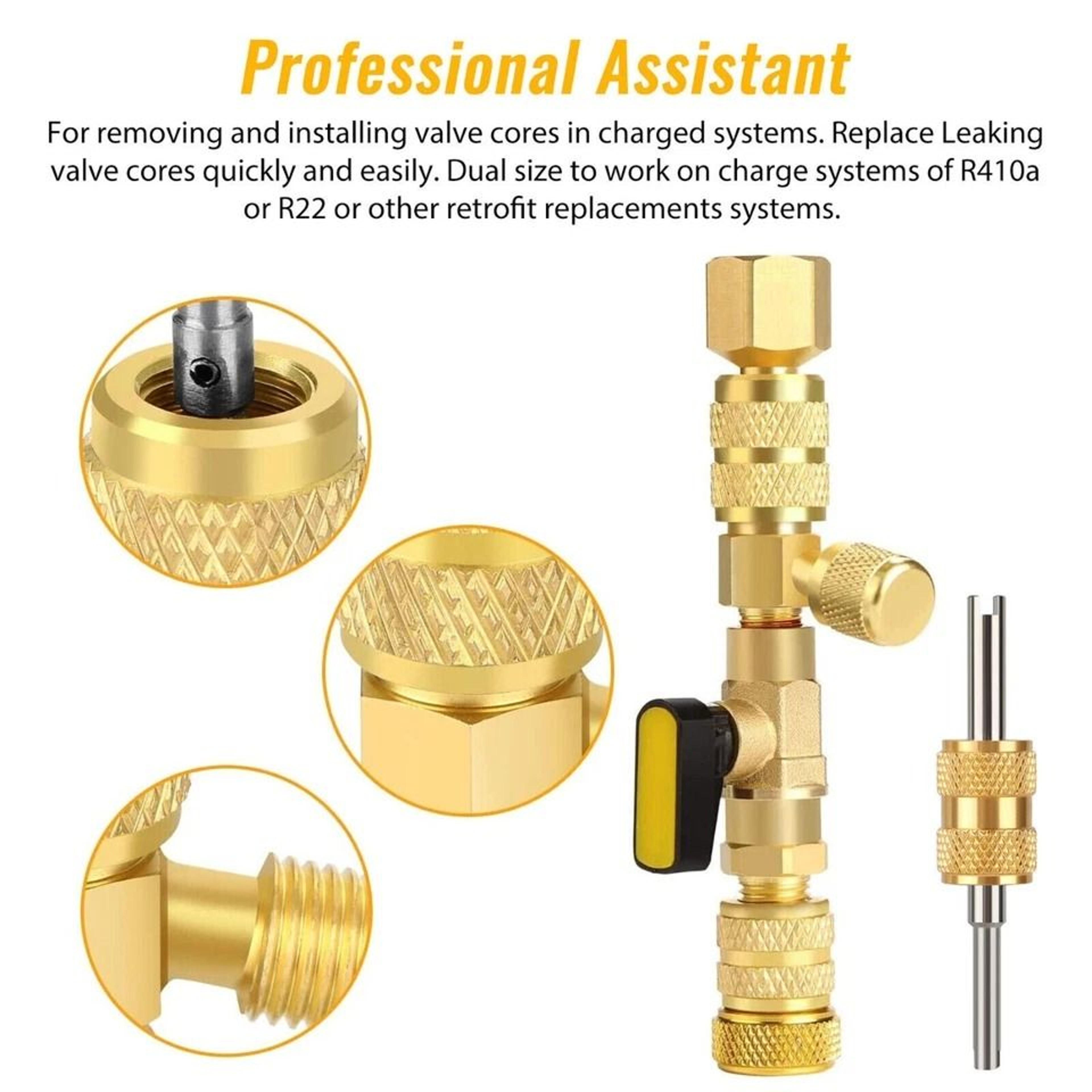 HVAC Valve Core Remover Tool For Systems 1