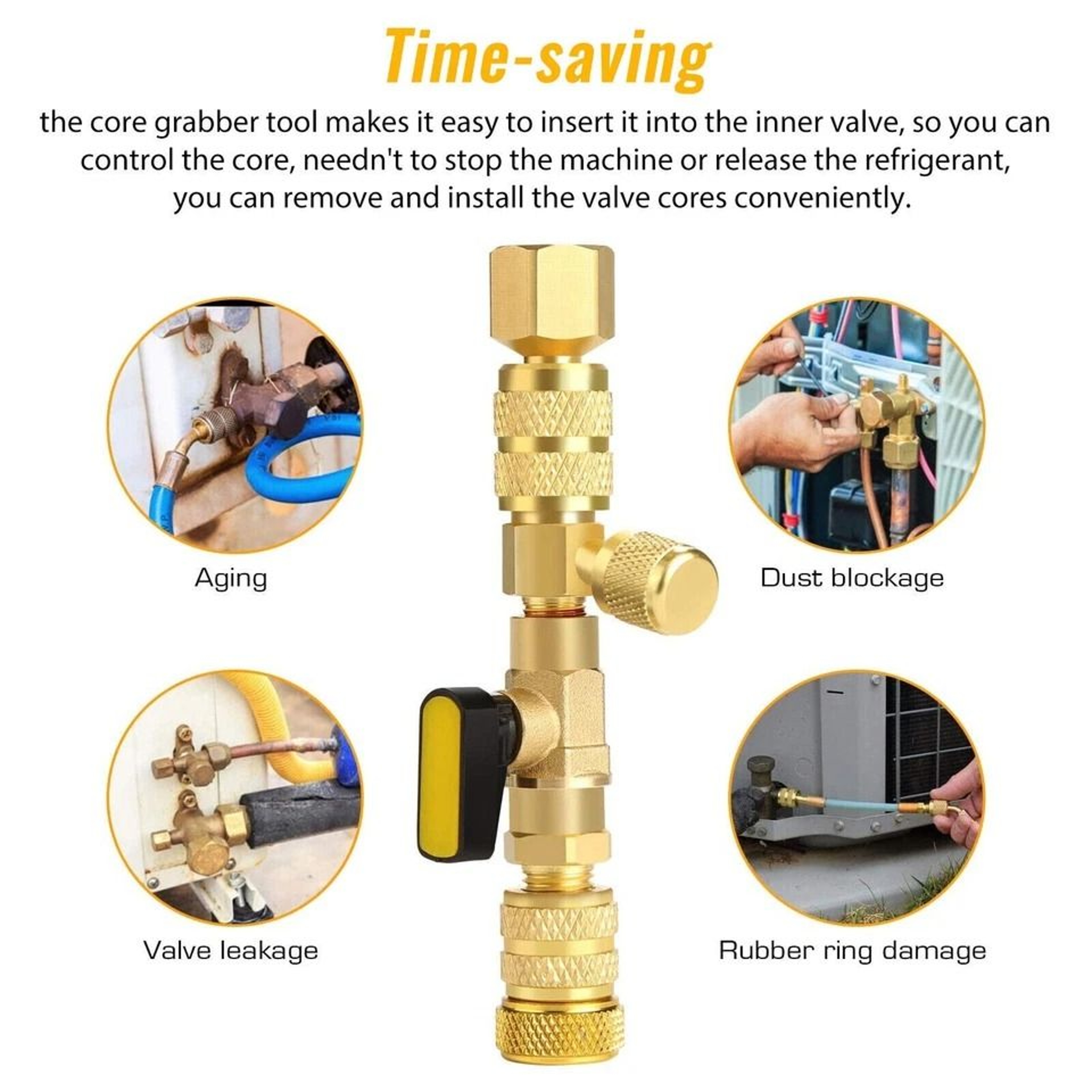 HVAC Valve Core Remover Tool For Systems 3