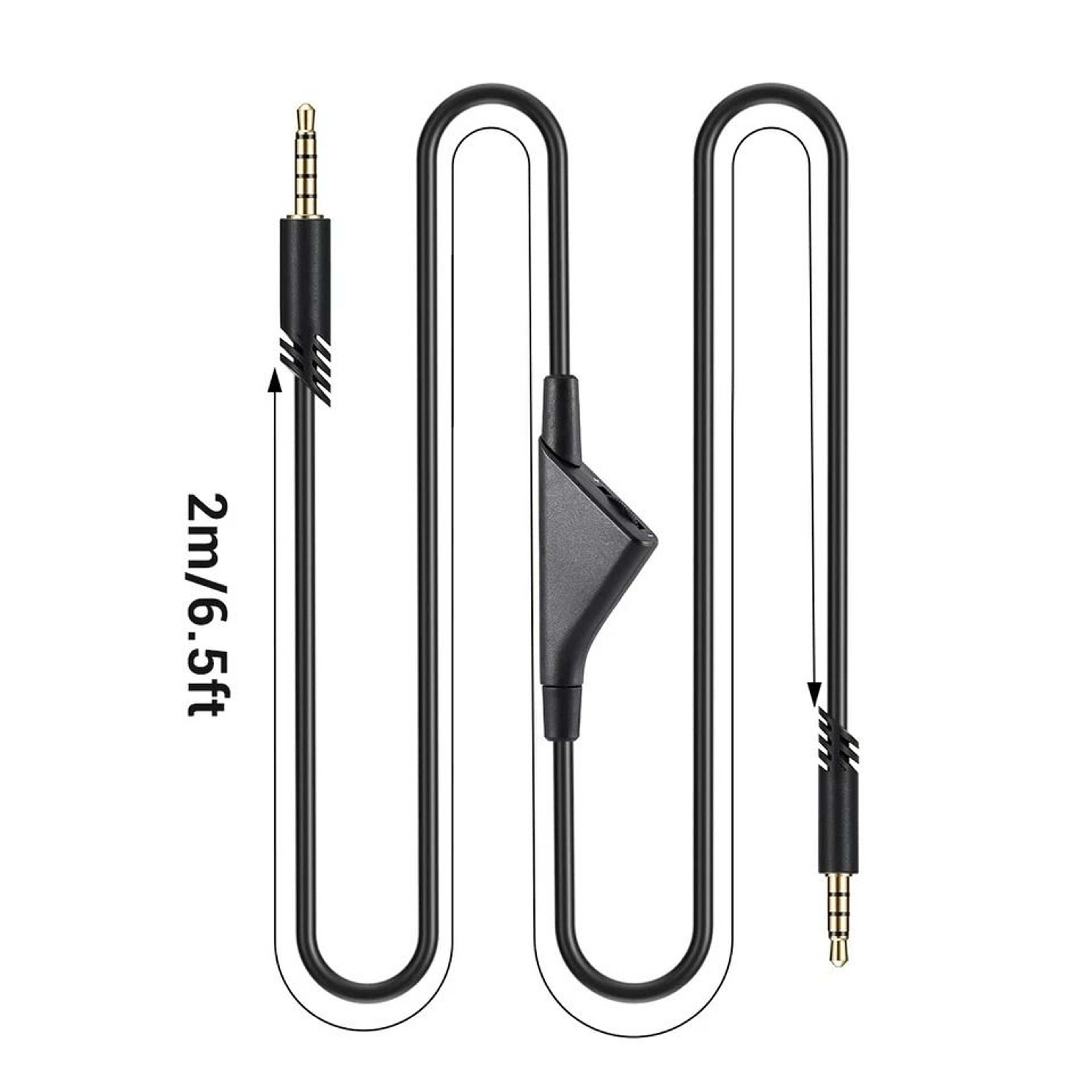 Premium Inline Volume Control Replacement Audio Cable For Astro Headset 7
