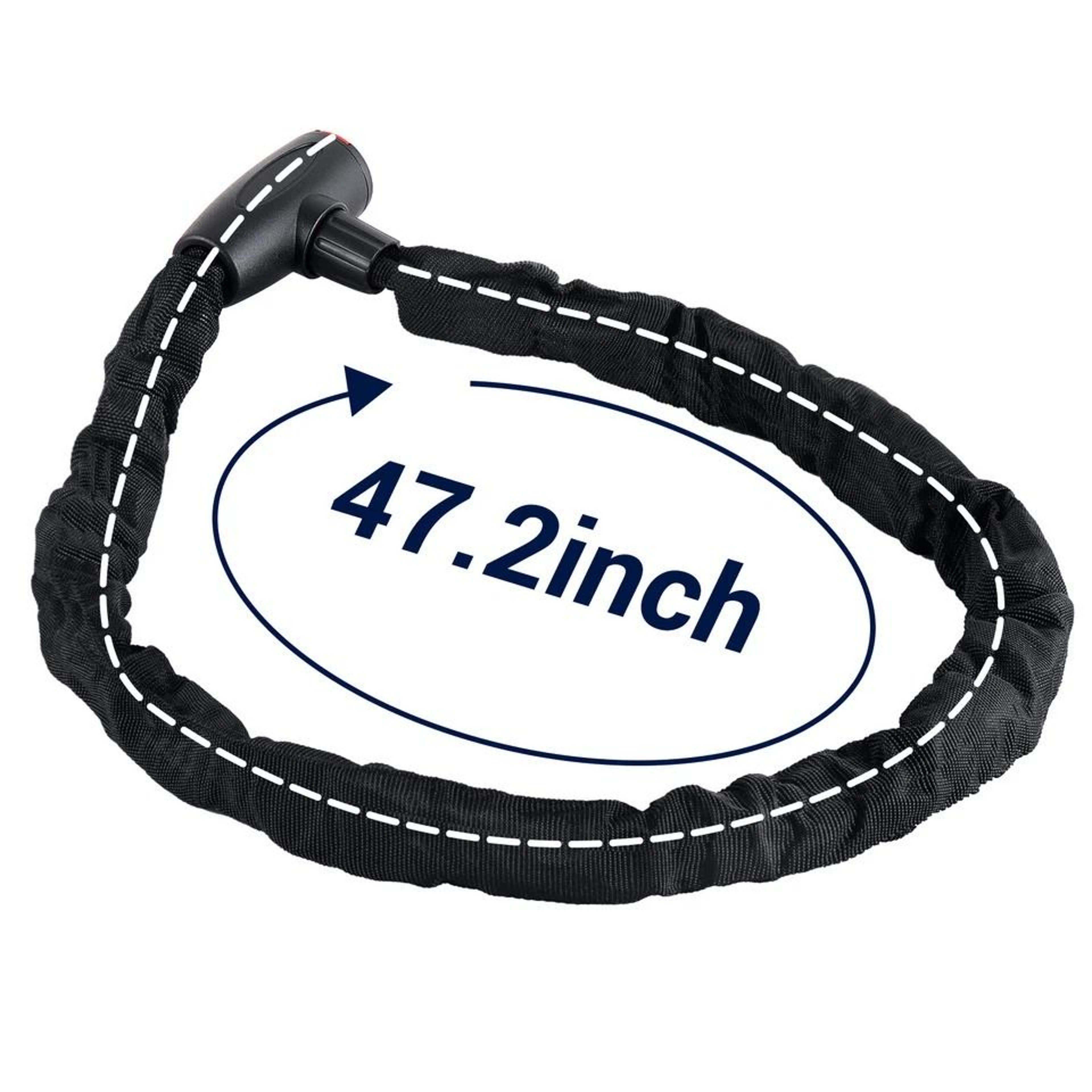 HeavyDuty Bike Chain Lock Long Durable AntiTheft Security Lock 1