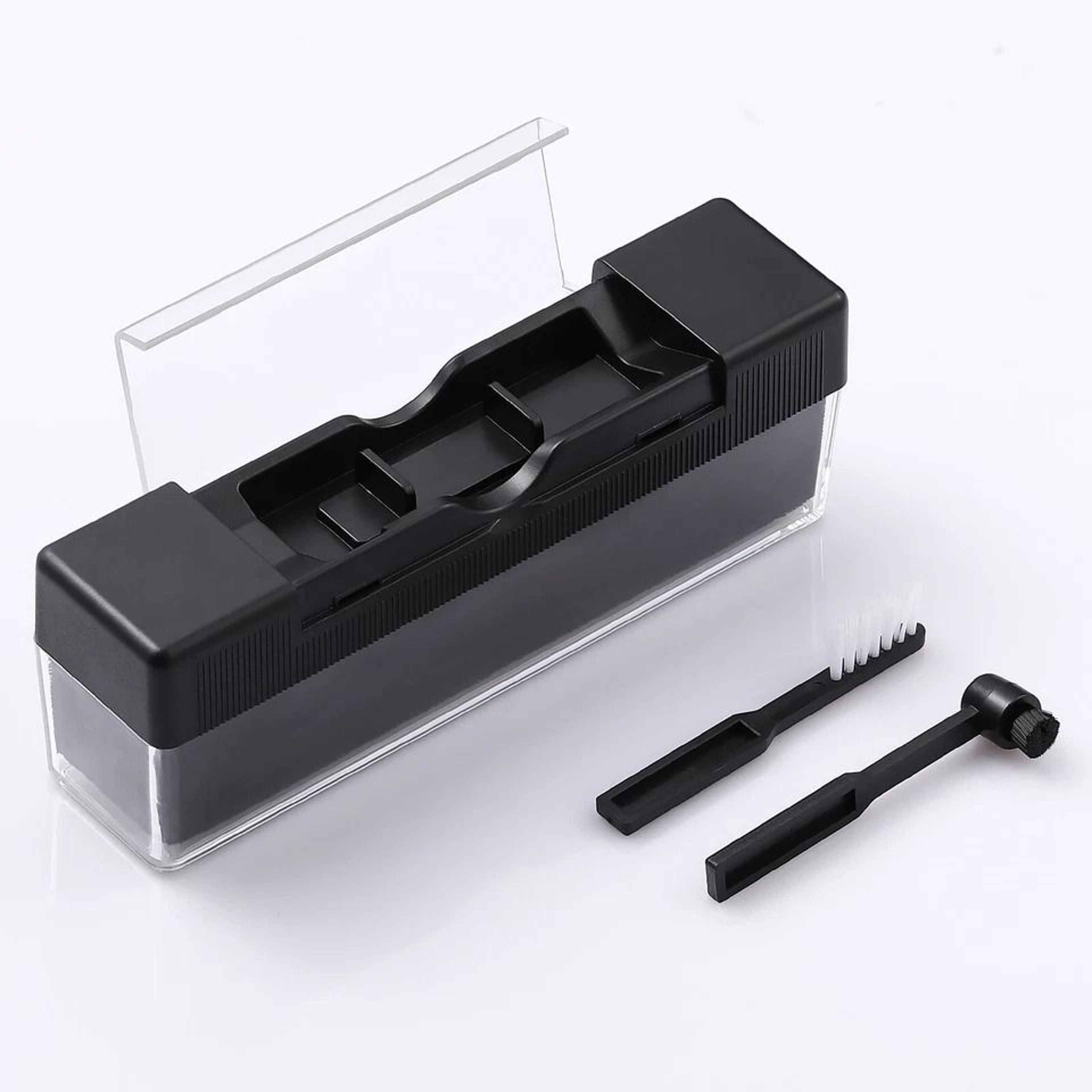 Premium Vinyl Record Cleaning Kit With Stylus  Velvet Anti Static Brushes 0