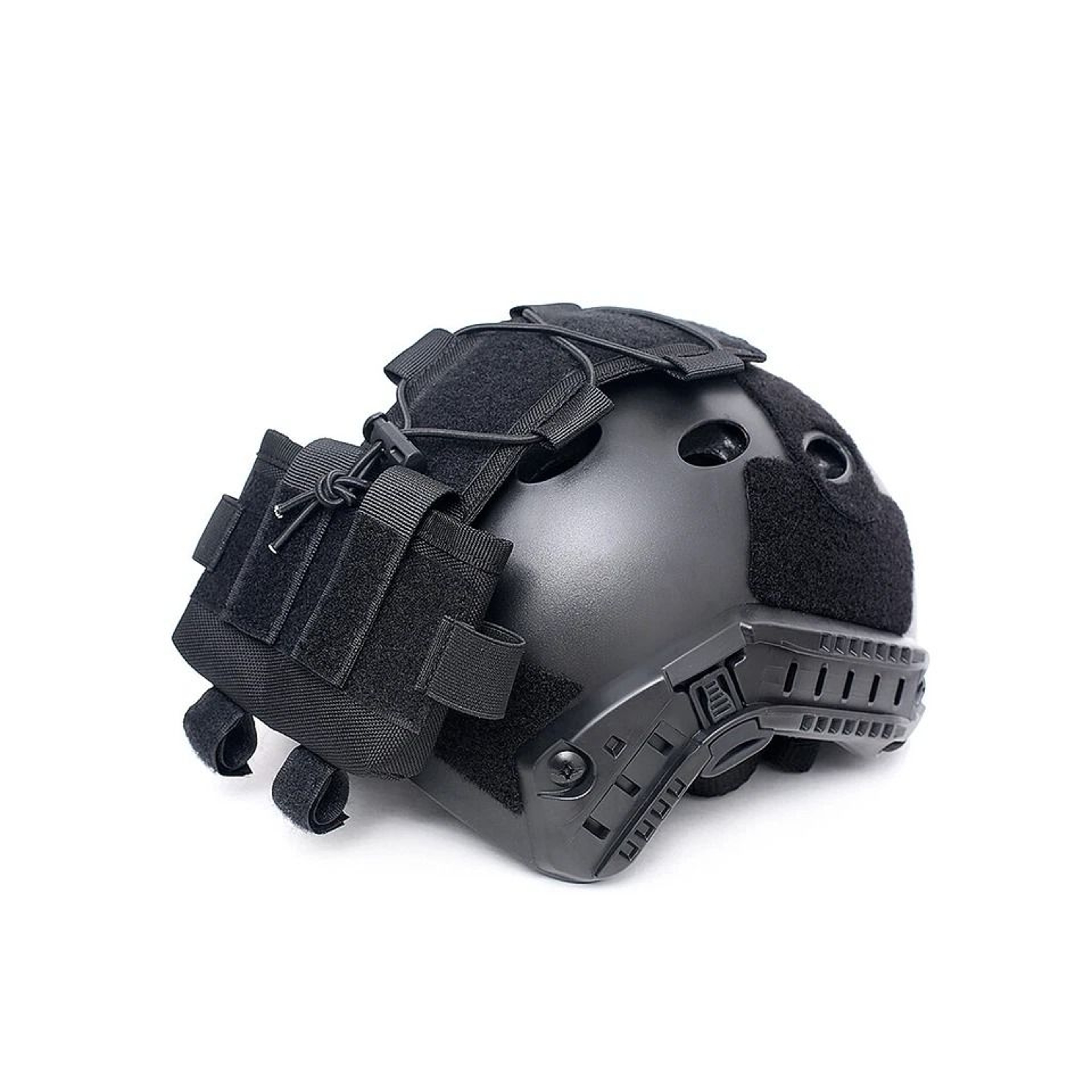 Tactical Helmet Battery Pouch  Counterweight Balancing Weight Bag Airsoft Helmet Accessory 8