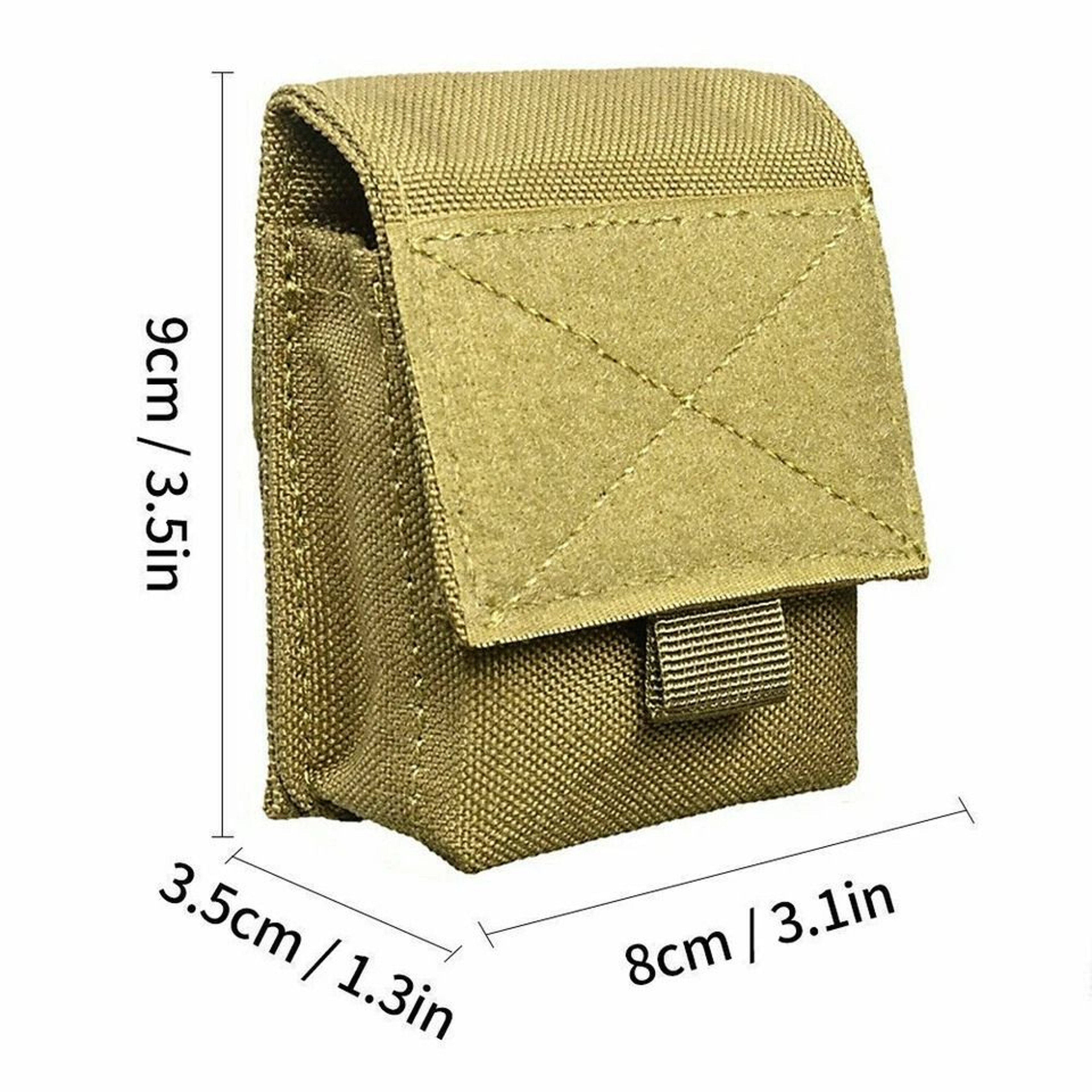Tactical MOLLE EDC Belt Pouch Outdoor Utility Cigarette Lighter  Accessory Holder 7