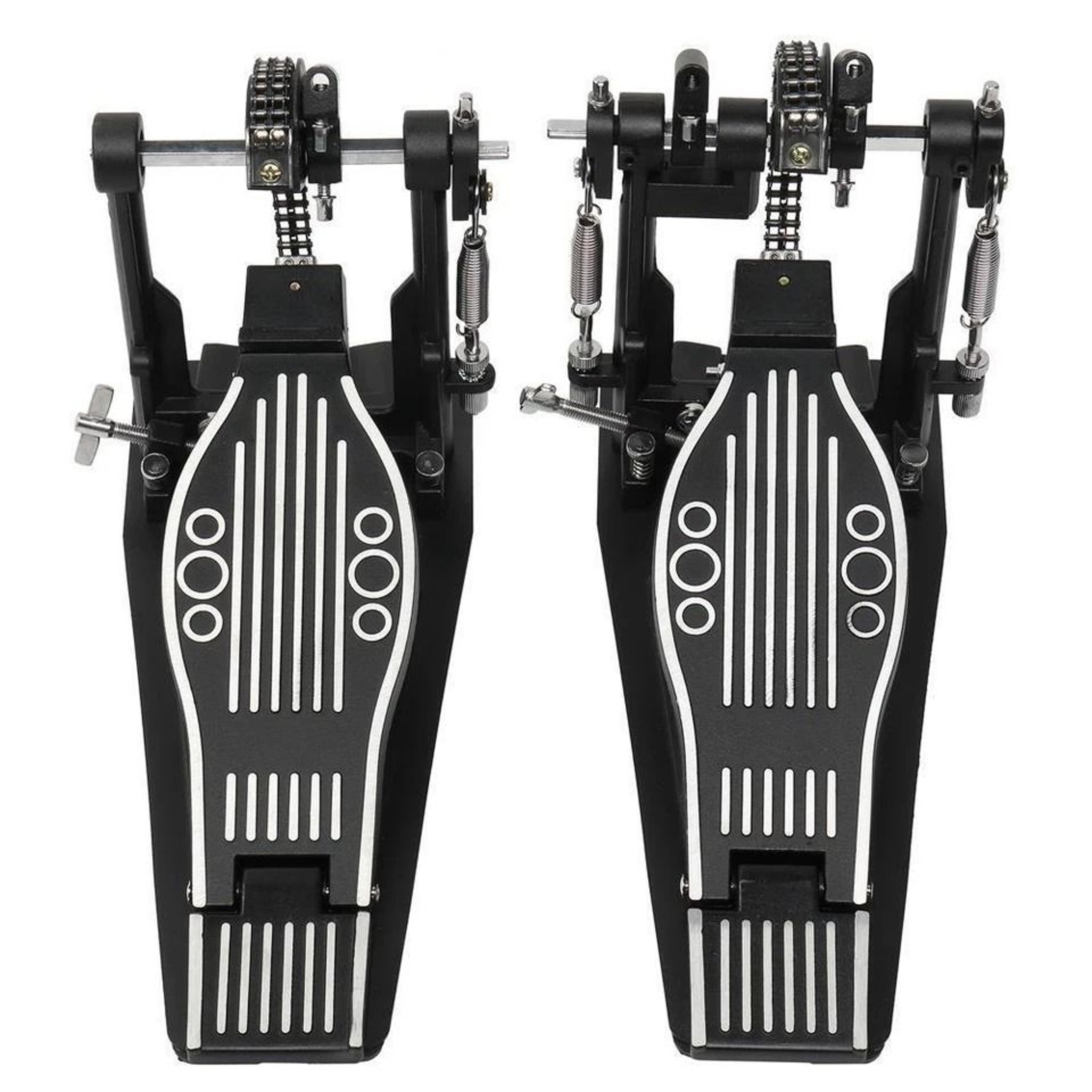 MCH Double Bass Drum Pedal Double Chain Kick Pedal For Practice And Performance 2