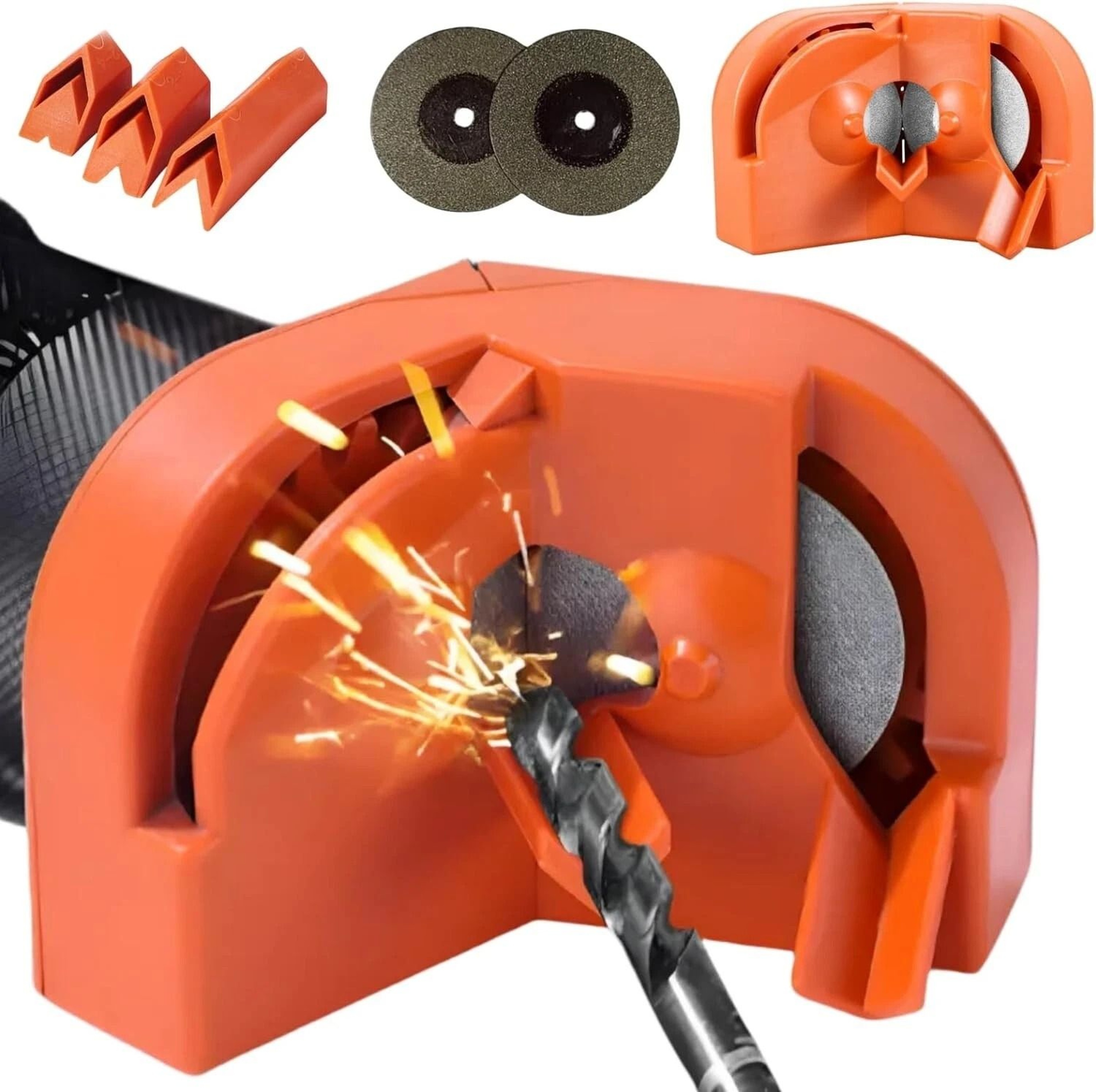 Multi Purpose Drill Bit Sharpener For Knives And Scissors Portable Sharpening Tool 5