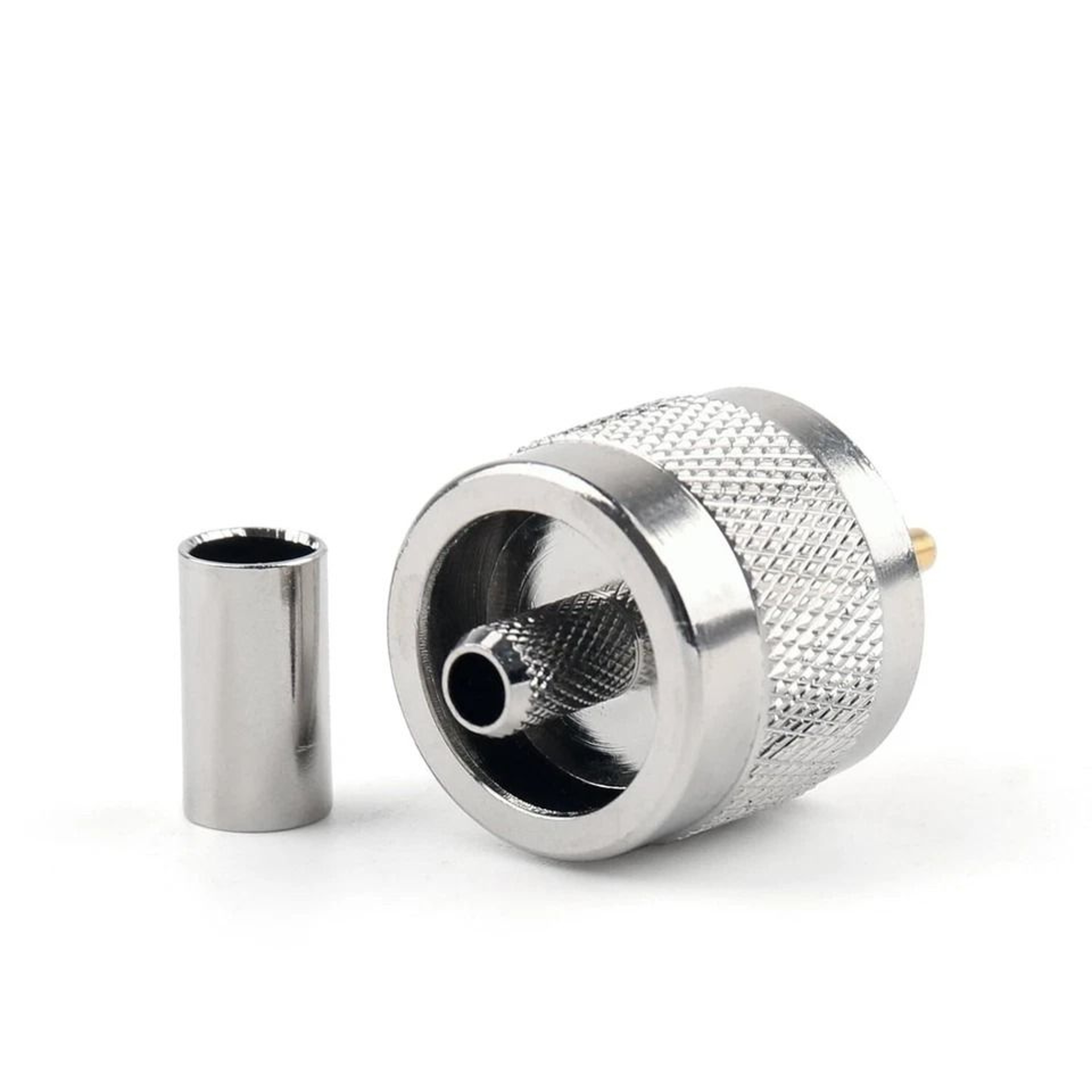 UHF Male Crimp Connectors For Coax Cable 1