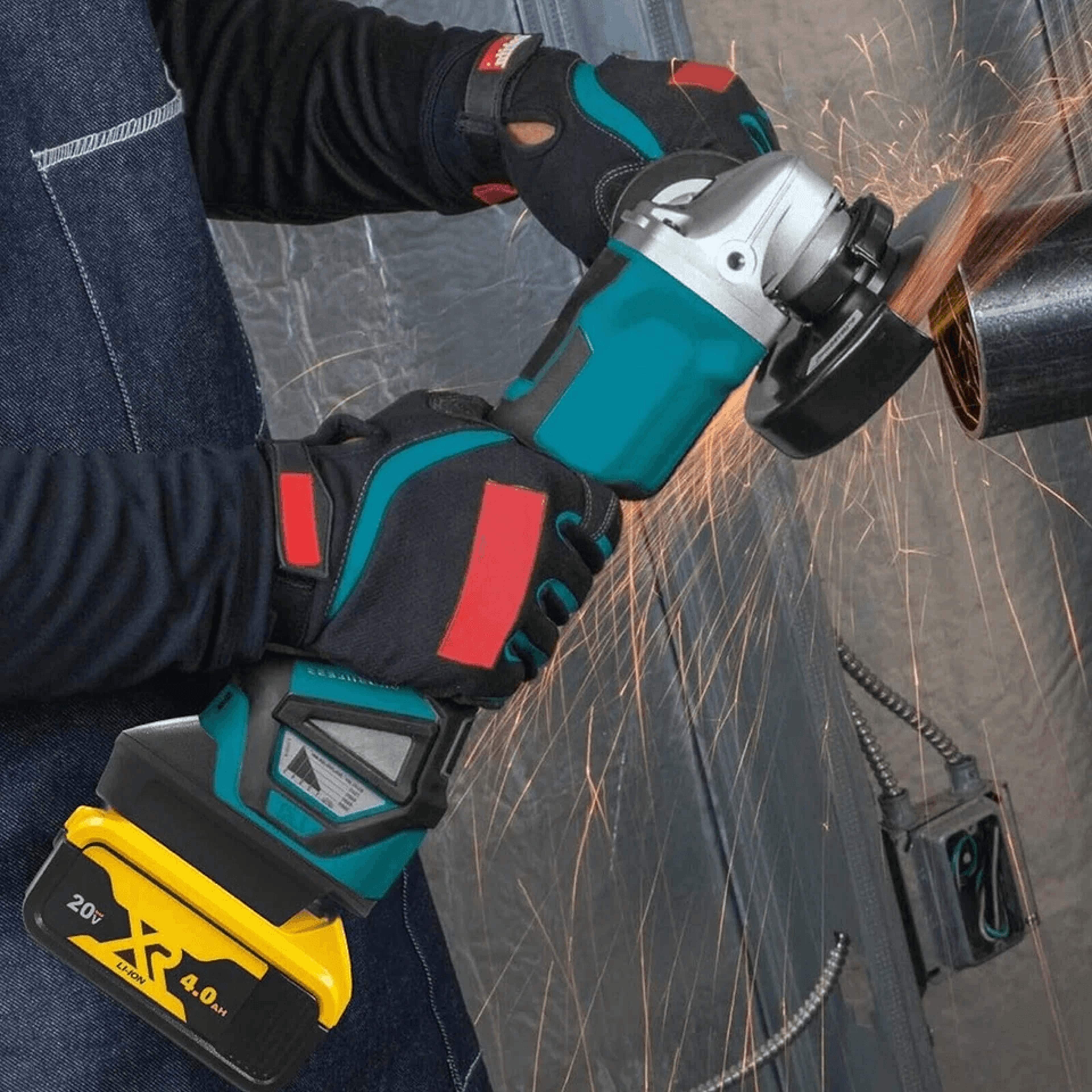 Battery Adapter For Makita Tools With USB For DeWalt And Milwaukee Batteries 4