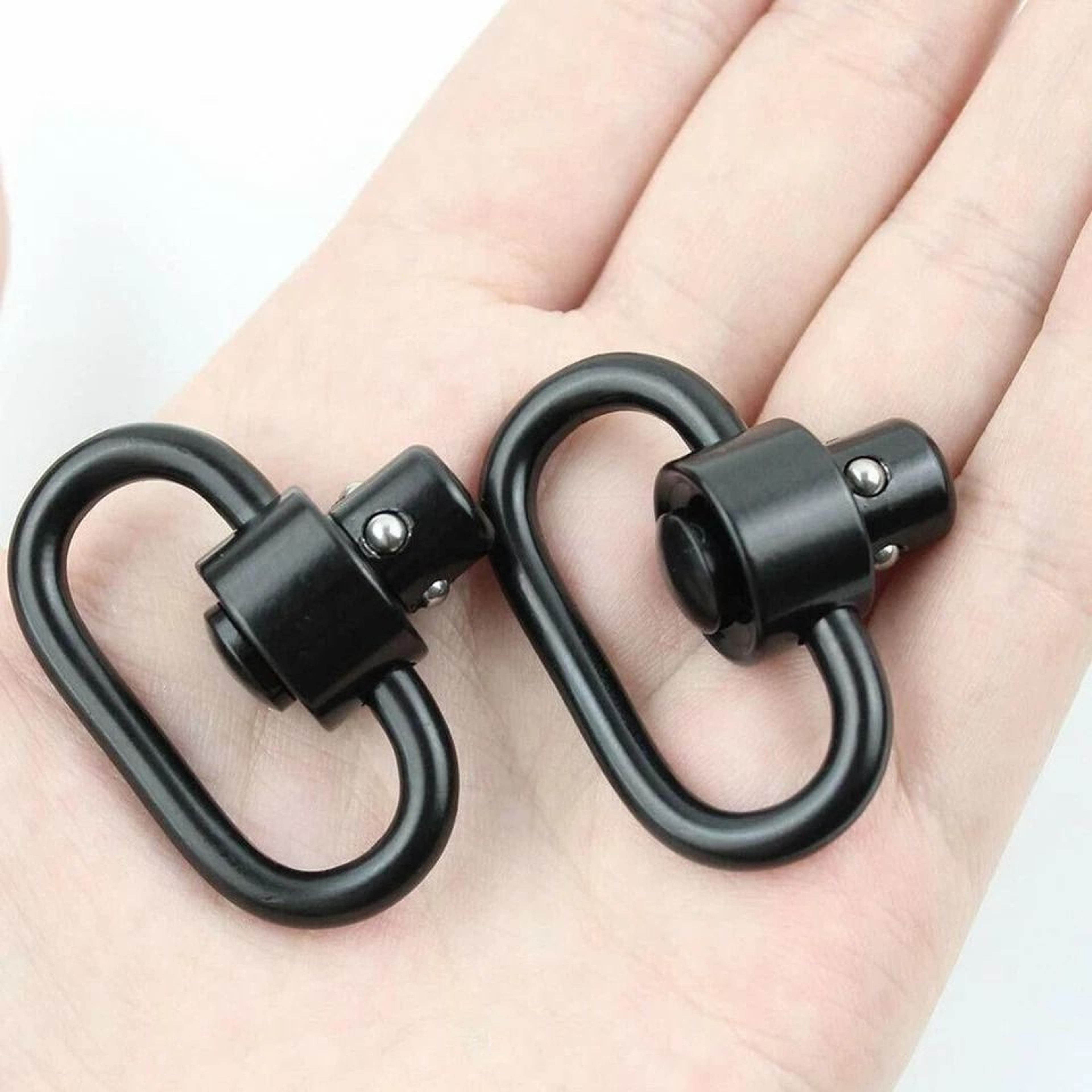 Heavy Duty QD Sling Swivel Push Button Quick Detach Rifle Mount 5