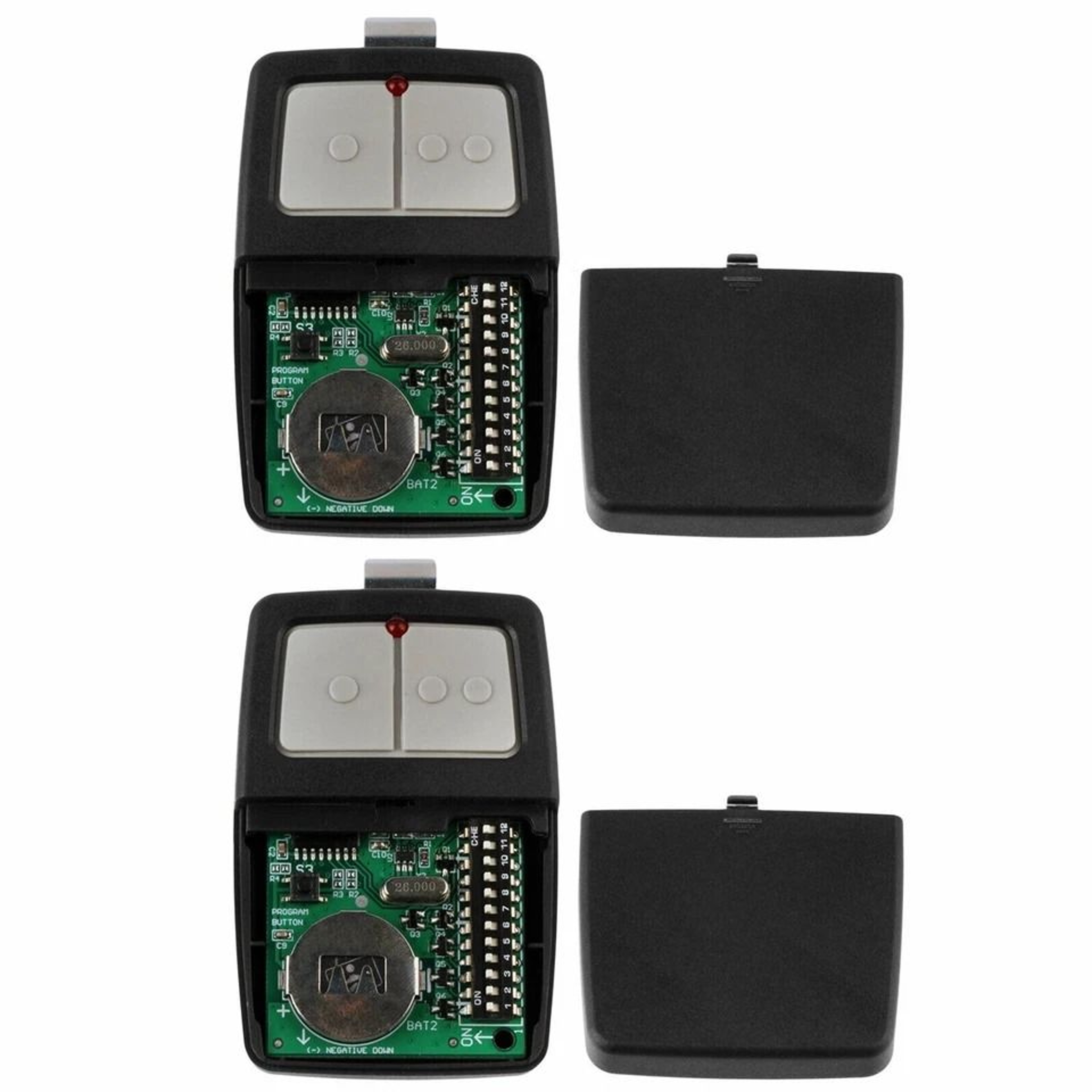Universal Garage Door Opener Remote For Clicker KLIK1U Dip Switch 1