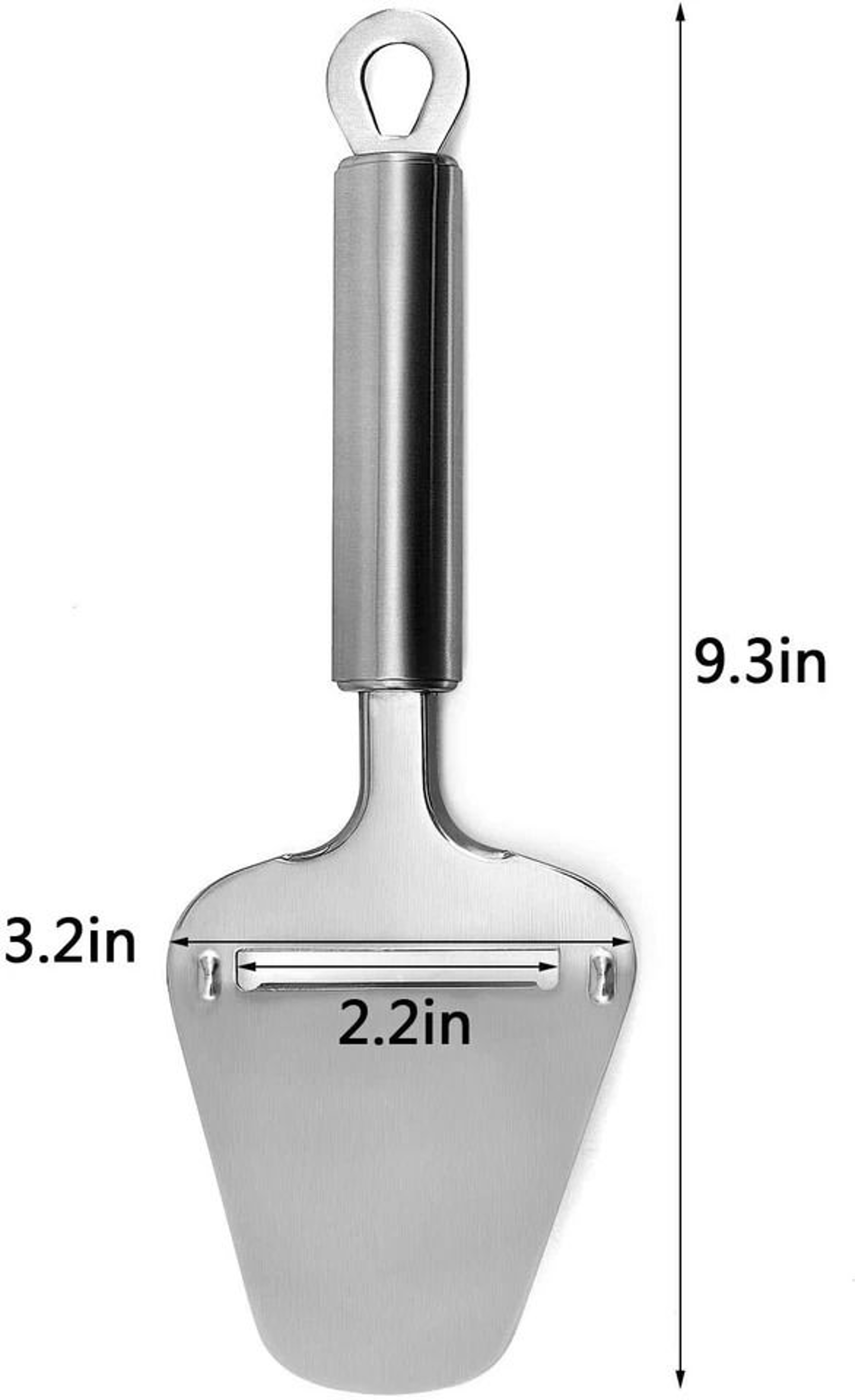 Heavy Duty Stainless Steel Cheese Slicer Plane For Thin Even Slices 4