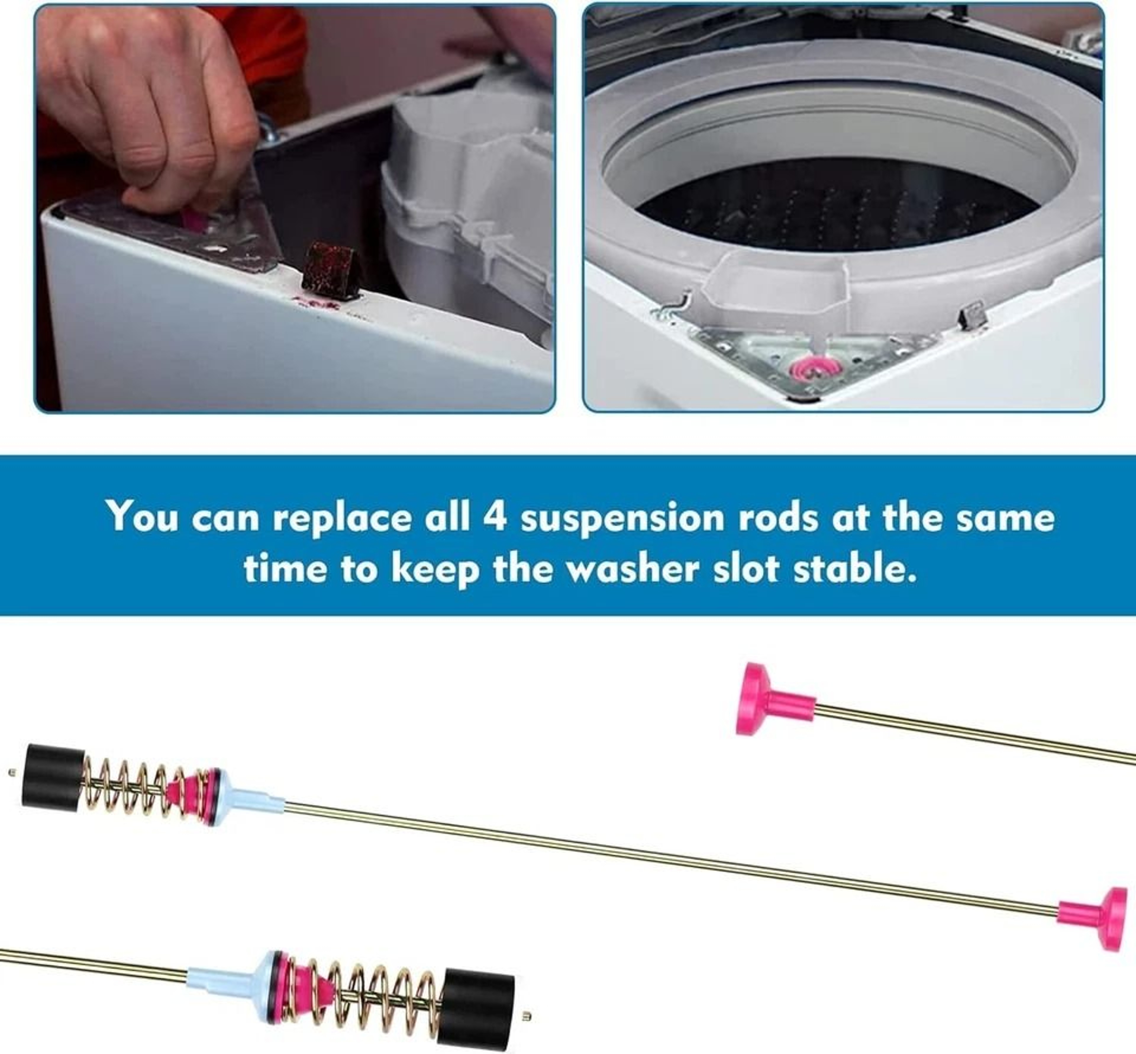 Washer Suspension Rods For Washer Balance Repair 4