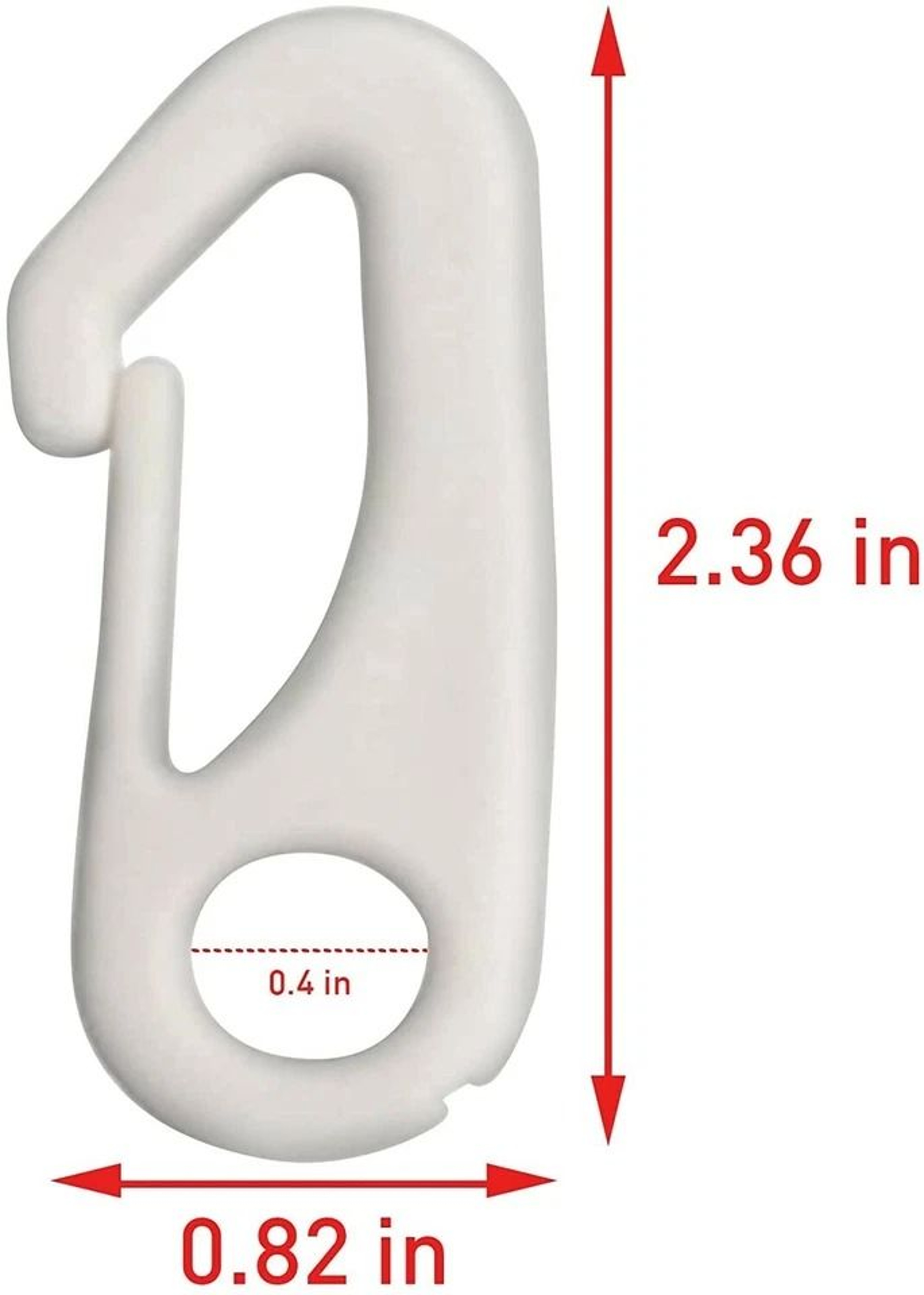 HeavyDuty Flag Pole Clips Nylon Snap Hooks For Secure Flag Attachment Outdoor Flagpole Accessories 1