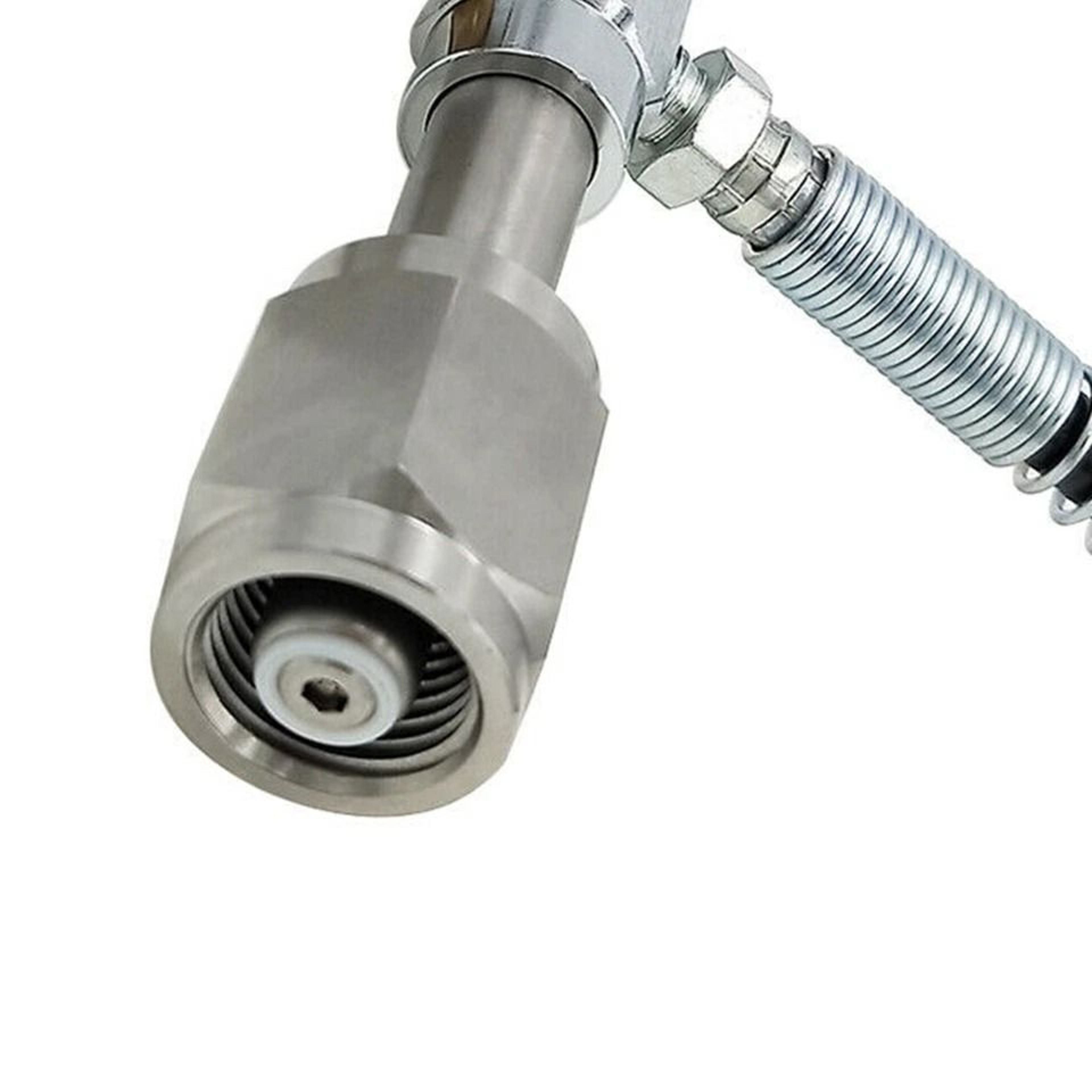 Fill Station Air Tank Charging Adapter With Microbore Hose 1