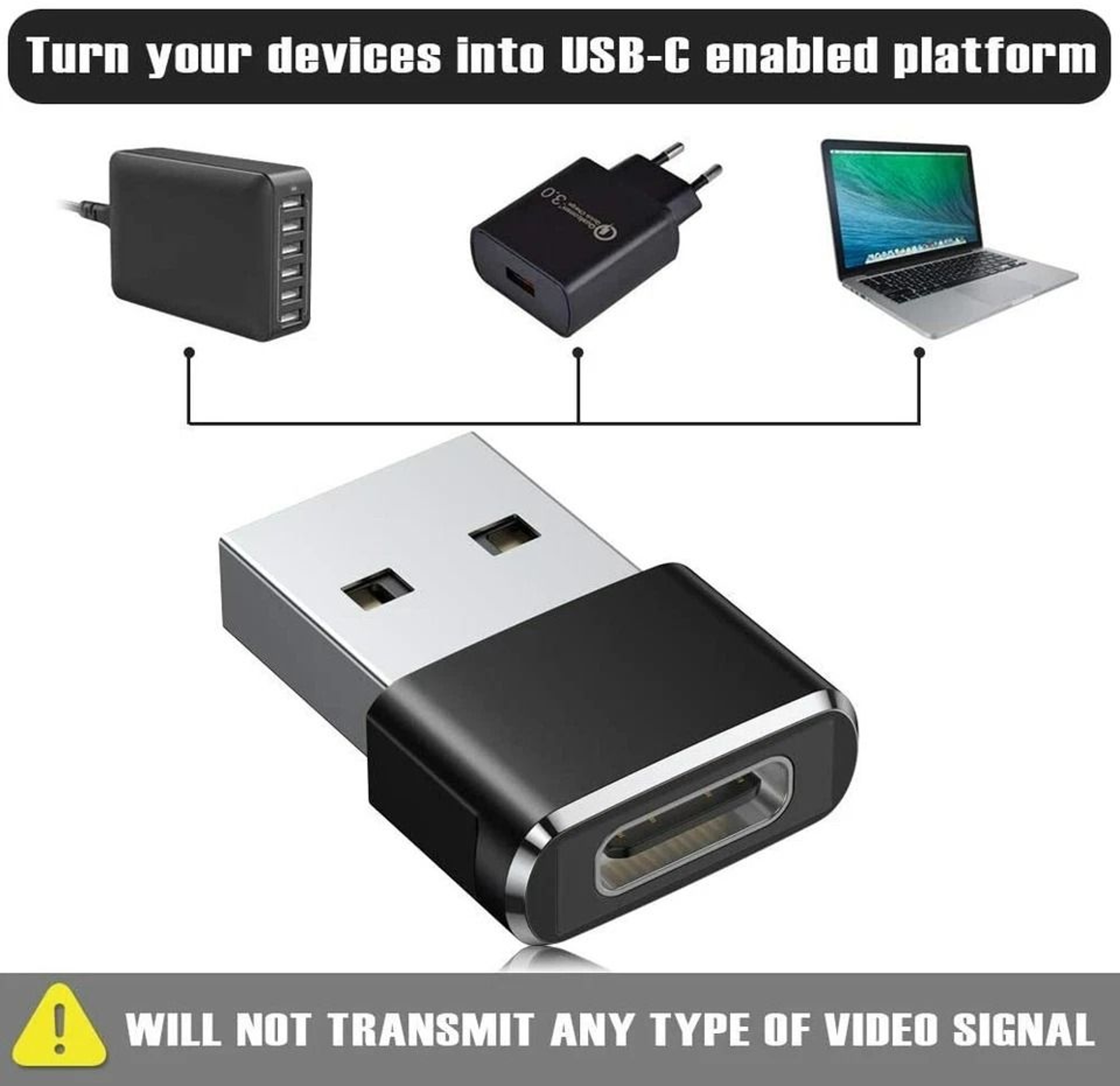 USB C To USB Adapter Type C Female To USB A Male Converter For Charging And Data 1