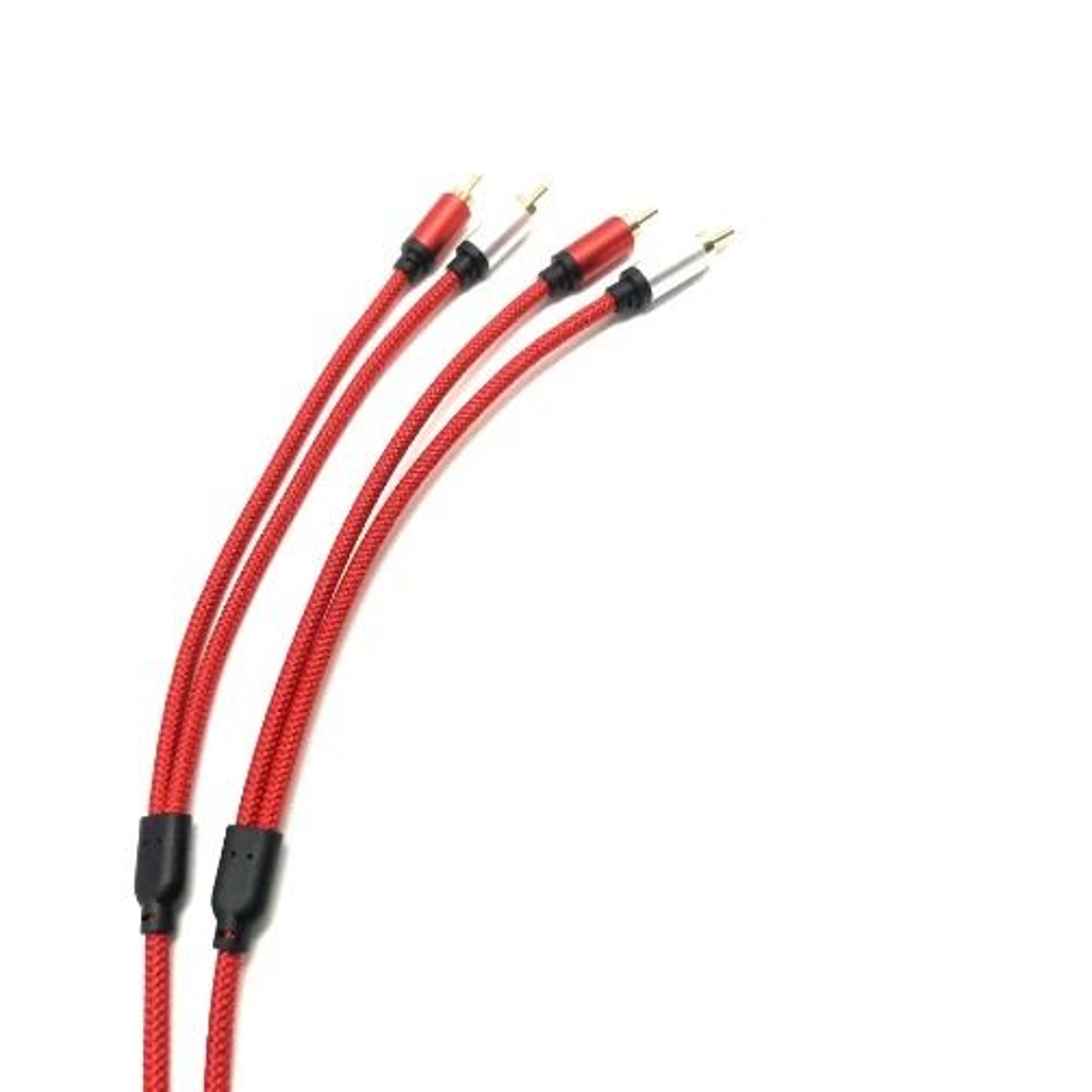 Dual RCA Audio Extension Cable Red Stereo Lead 3