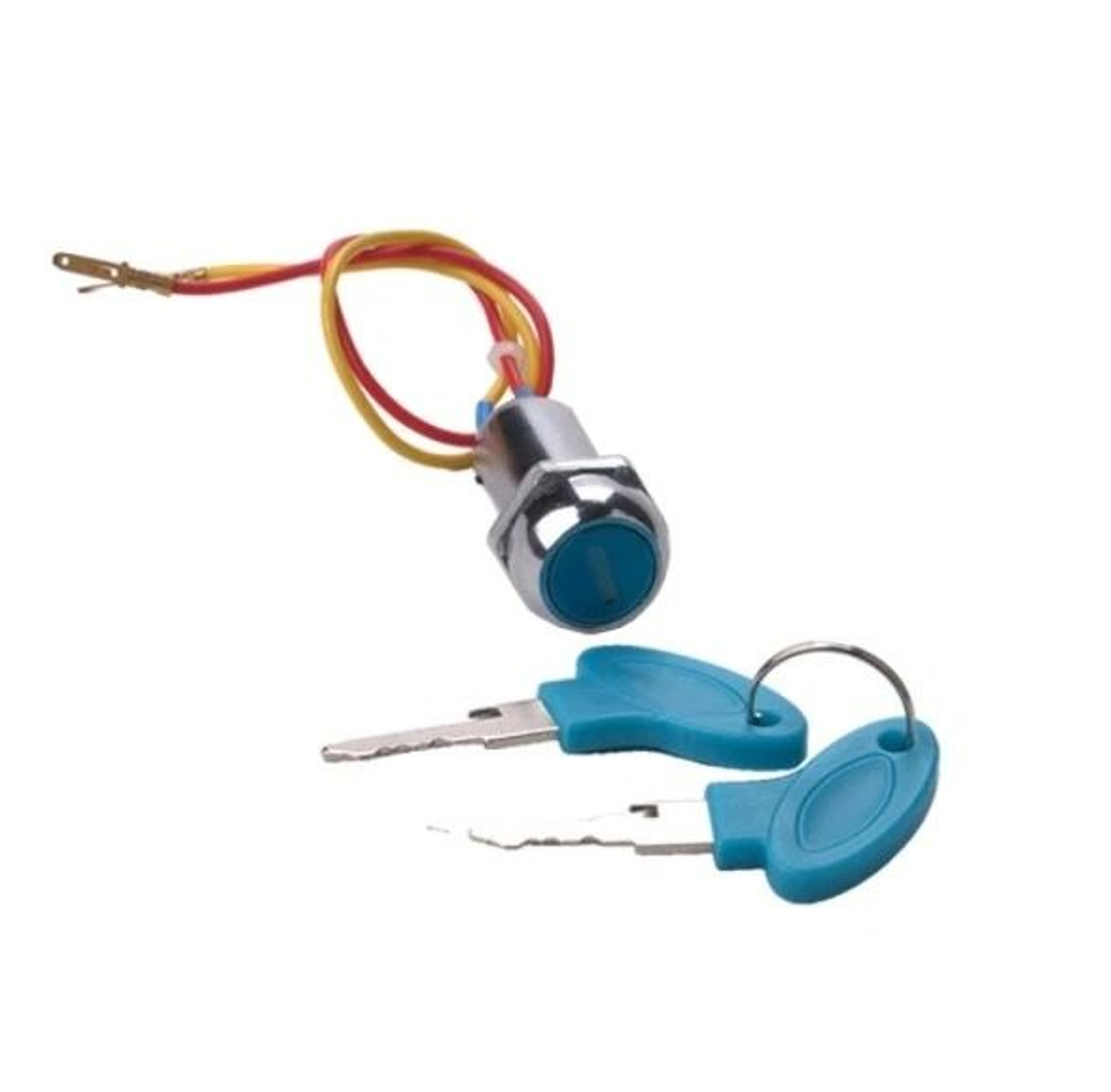 Electric Bike Ignition Switch Lock With Keys For Dolphin Battery ATV Scooter 1