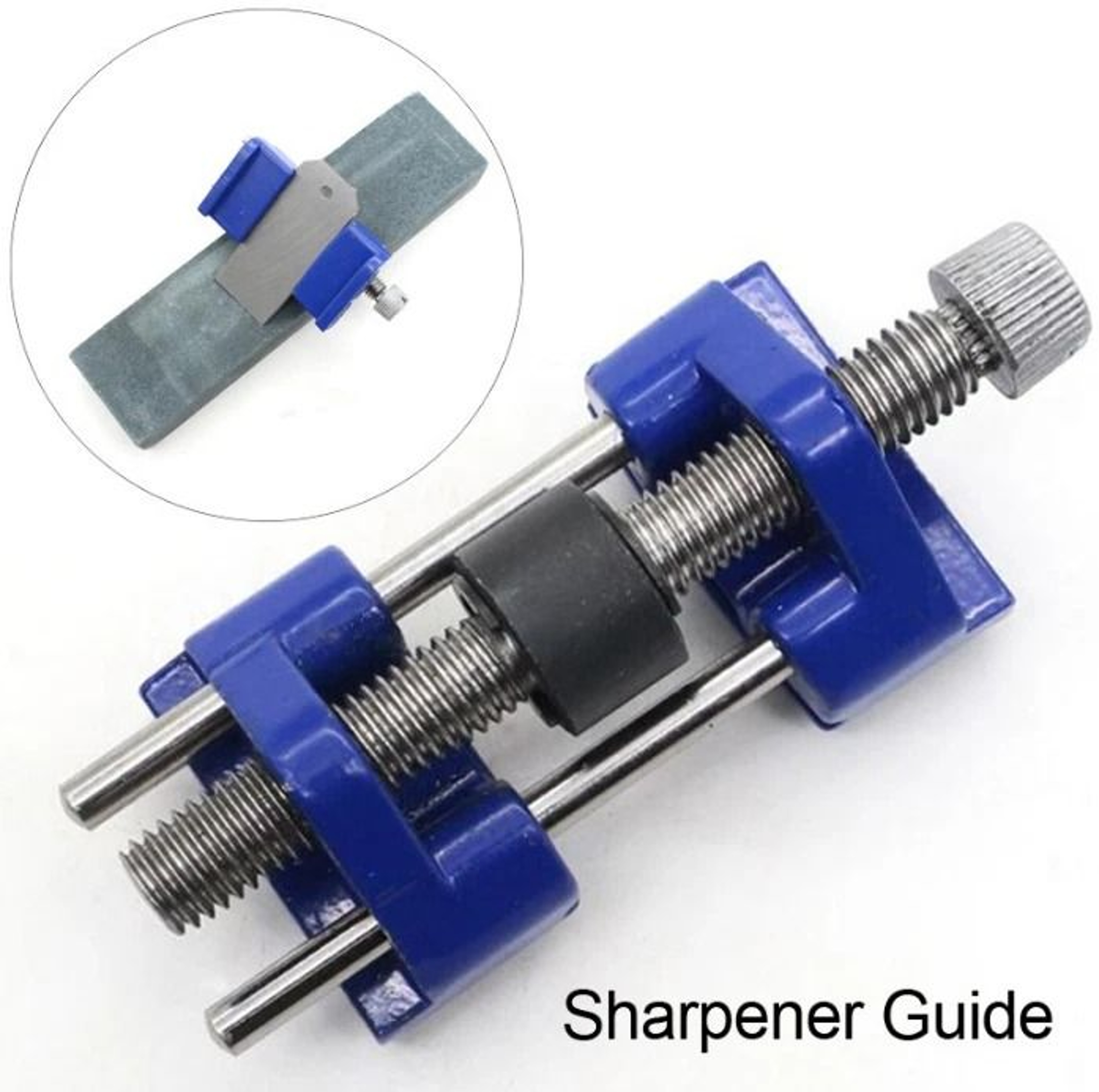 Adjustable Knife Sharpening Angle Guide Clamp Aluminium Fixed Angle Holder 2