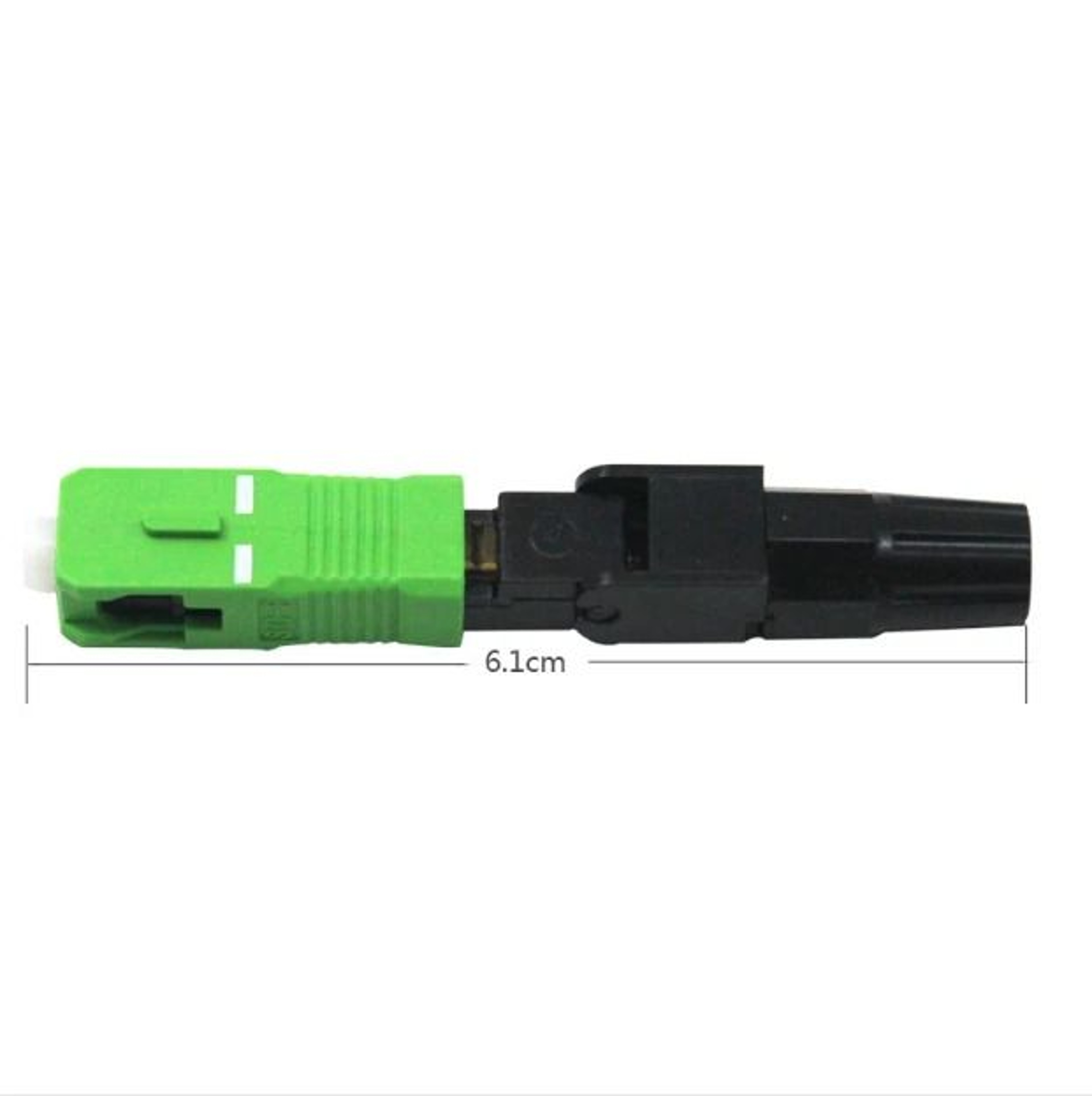 HighSpeed SCAPC Fiber Optic Quick Connector Kit Single Mode FTTH Fast Install 4