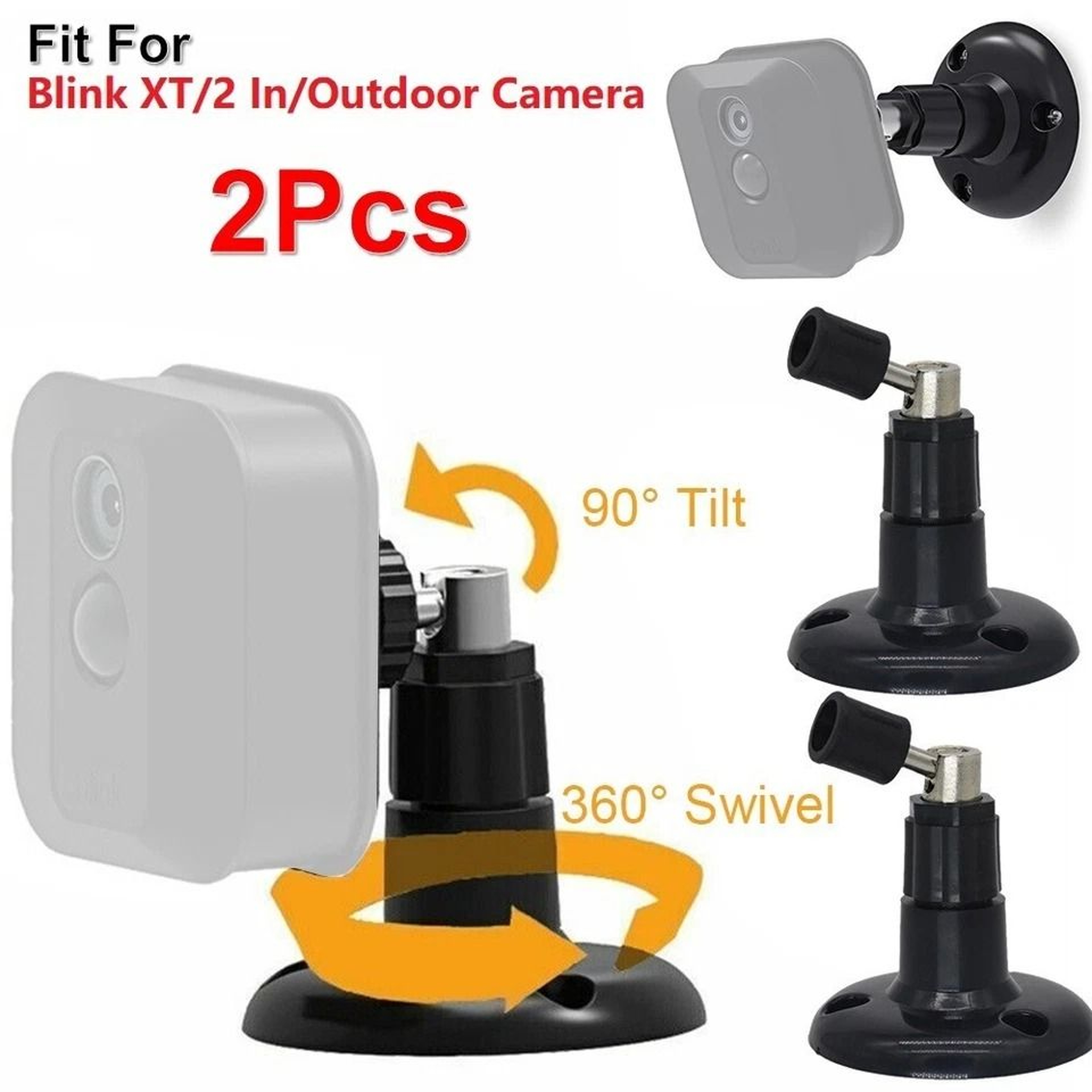 Blink XT2 Wall Mount Adjustable Protective Camera Holder 9