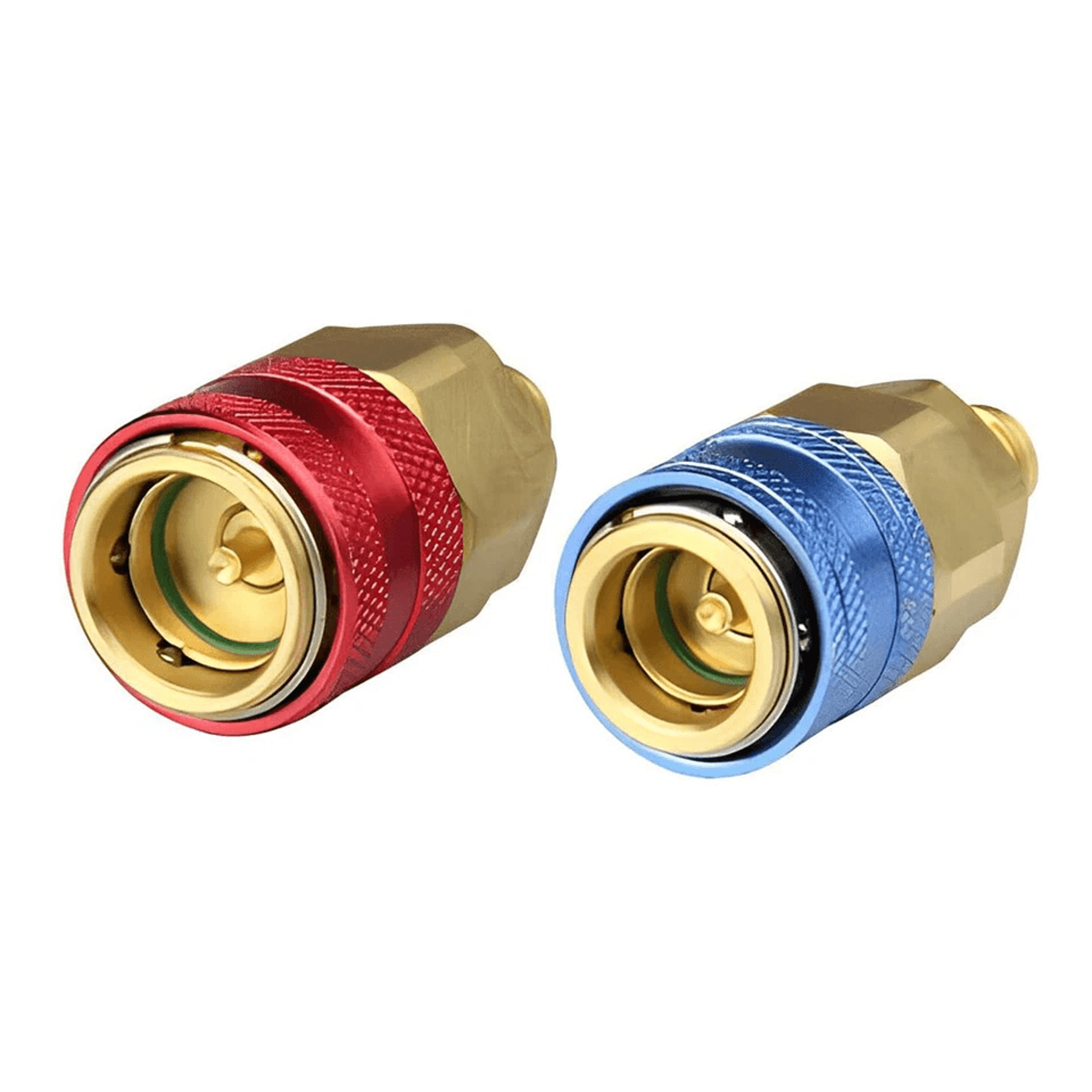Quick Coupler Adapter Set High Low Side SAE Male Flare For Car AC Service 7