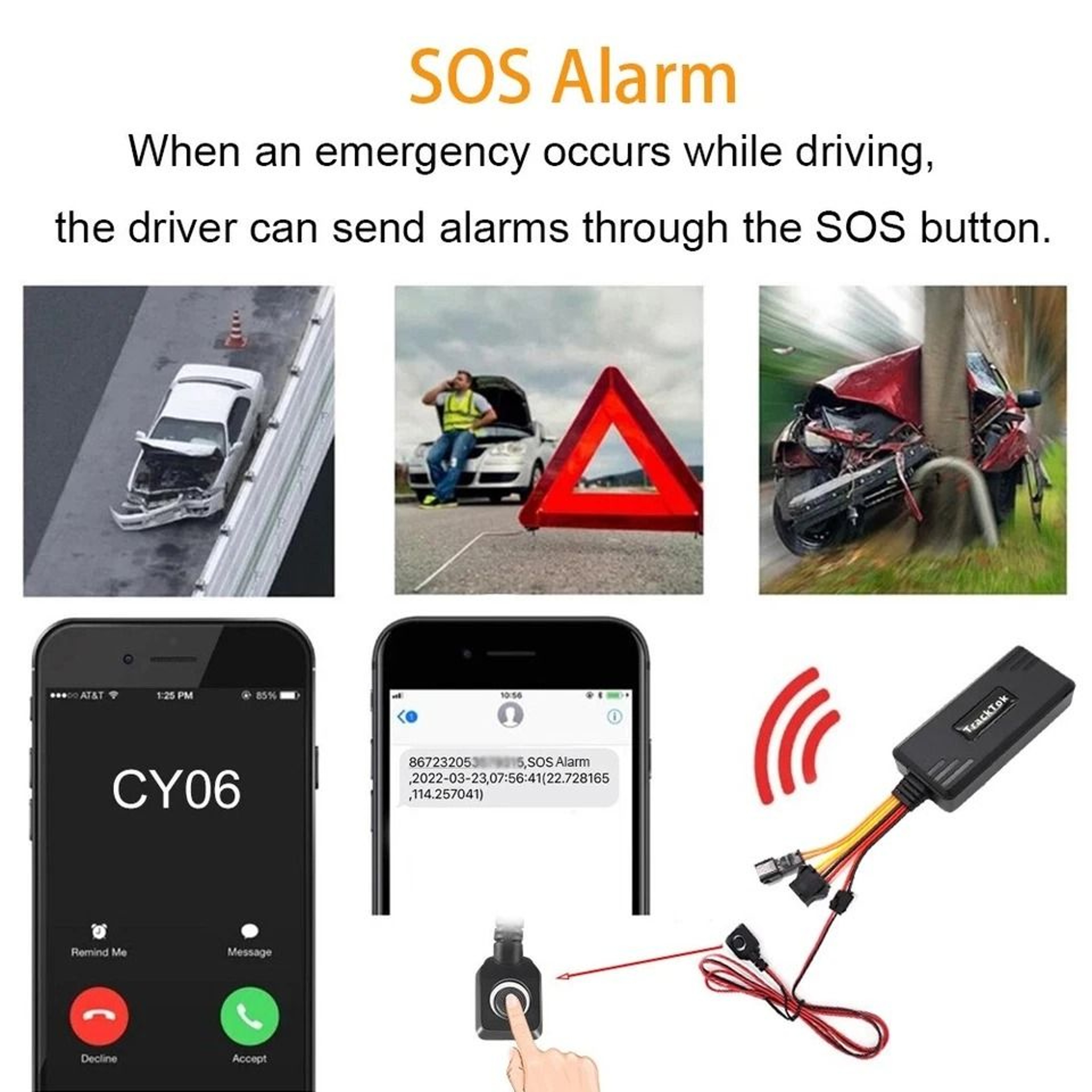 Car GPS Tracker Real Time Vehicle Anti Theft Locator 9