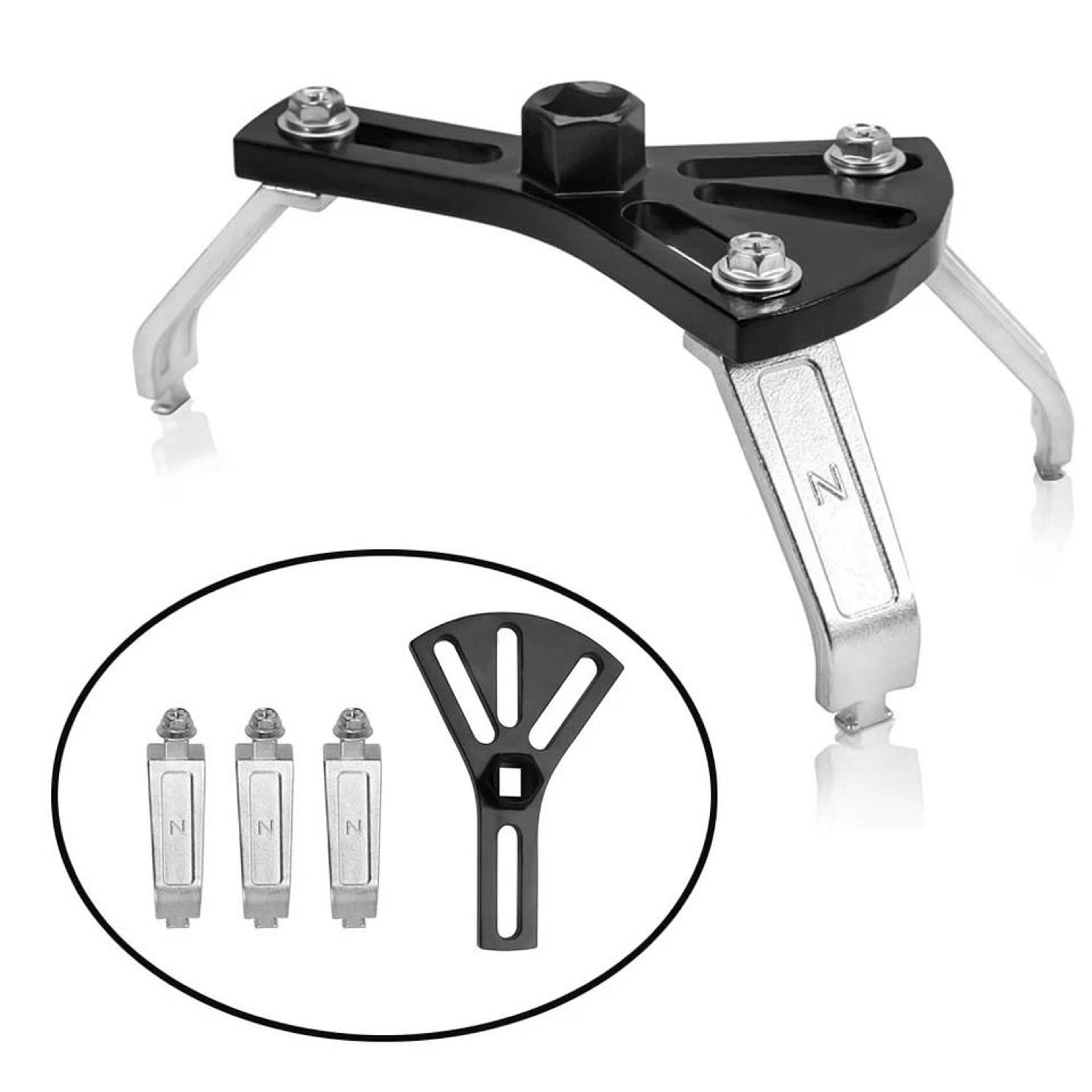 Universal Fuel Pump Lock Ring Tool Adjustable Fuel Tank Removal Wrench For Drive 2