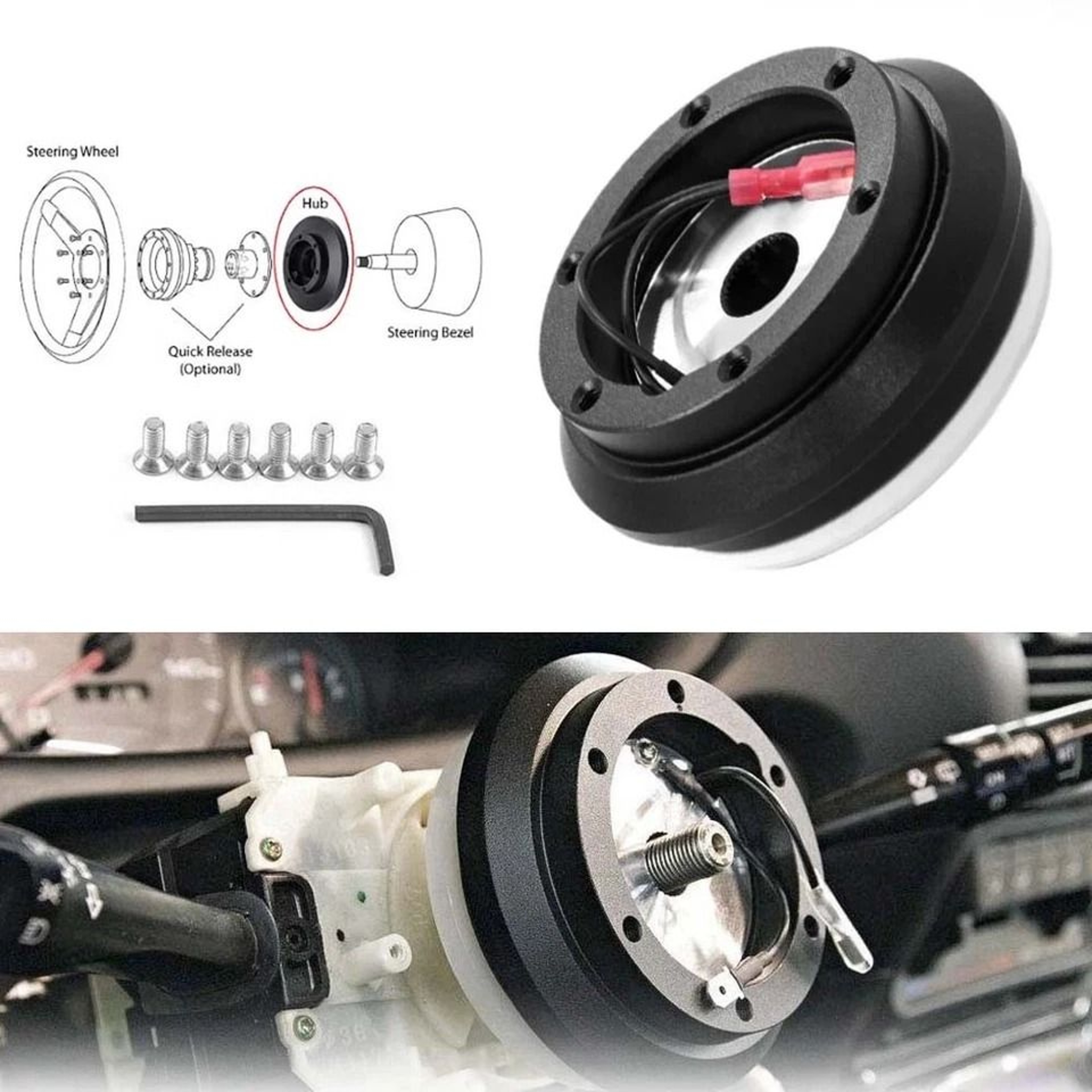 Short Hub Adapter Steering Wheel Hub For Honda EK RSX Accord CRZ 1