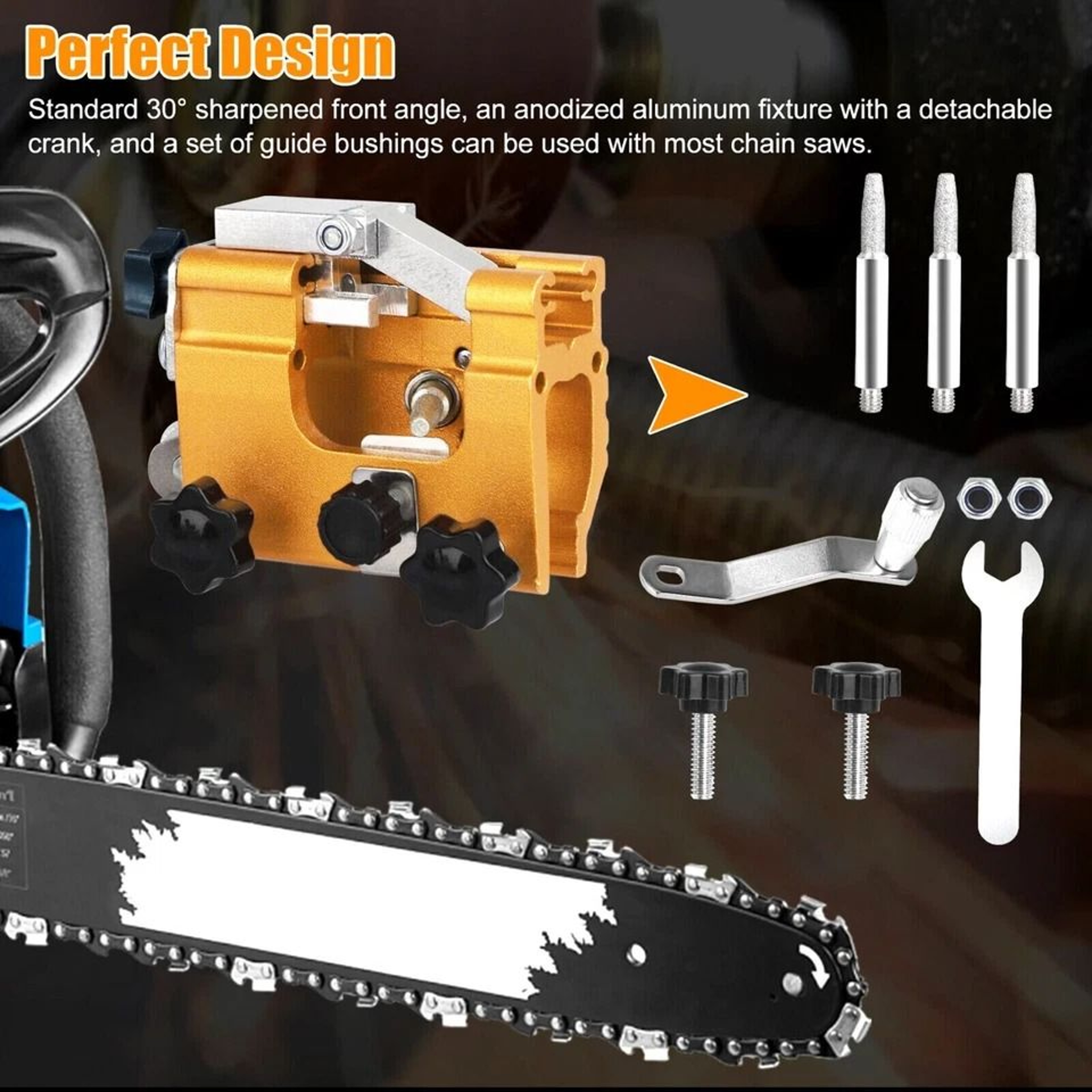Chainsaw Sharpener Jig For Chains 3