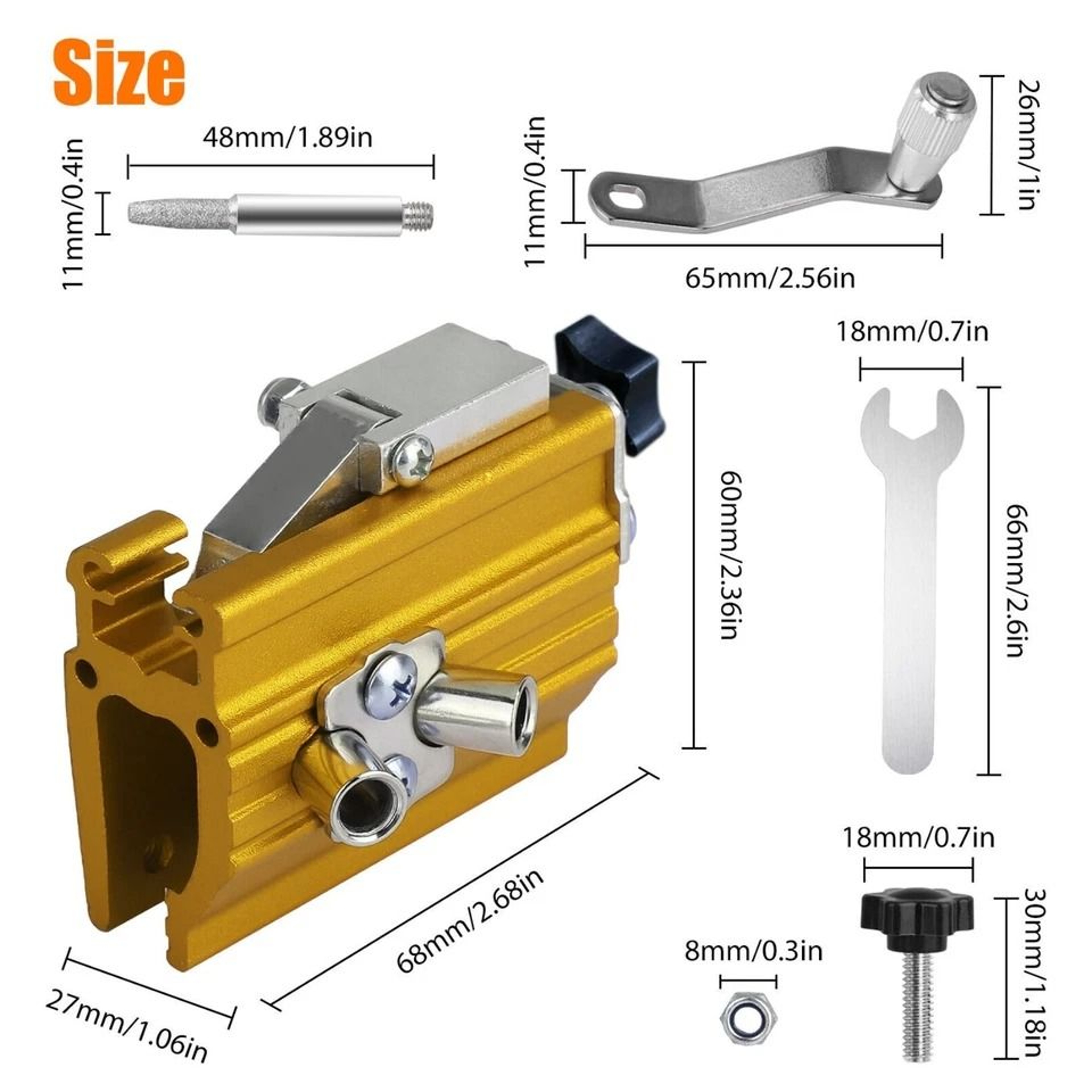 Chainsaw Sharpener Jig For Chains 6