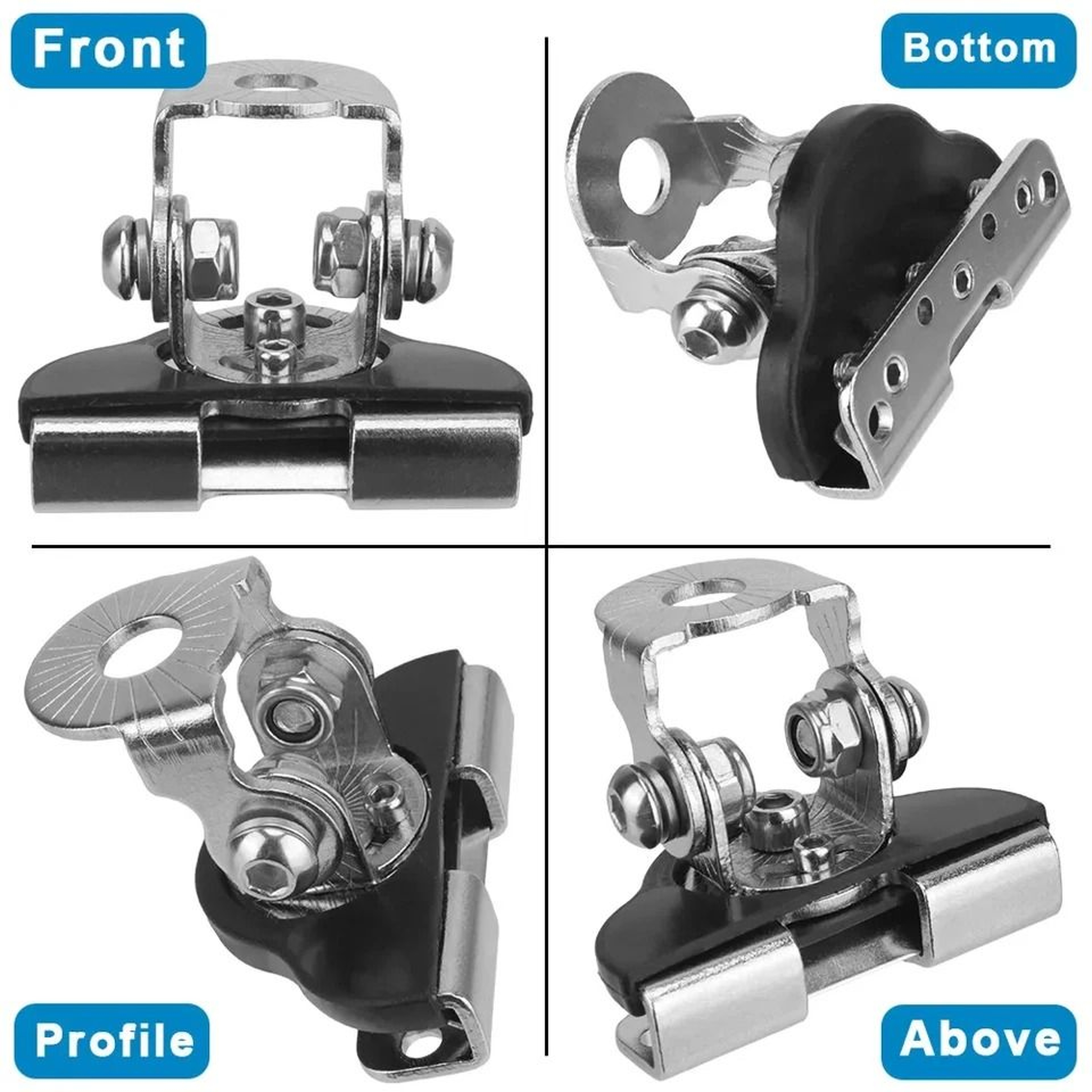 Universal Hood Mount Brackets For LED Light Bar And Off Road Work Lights 10