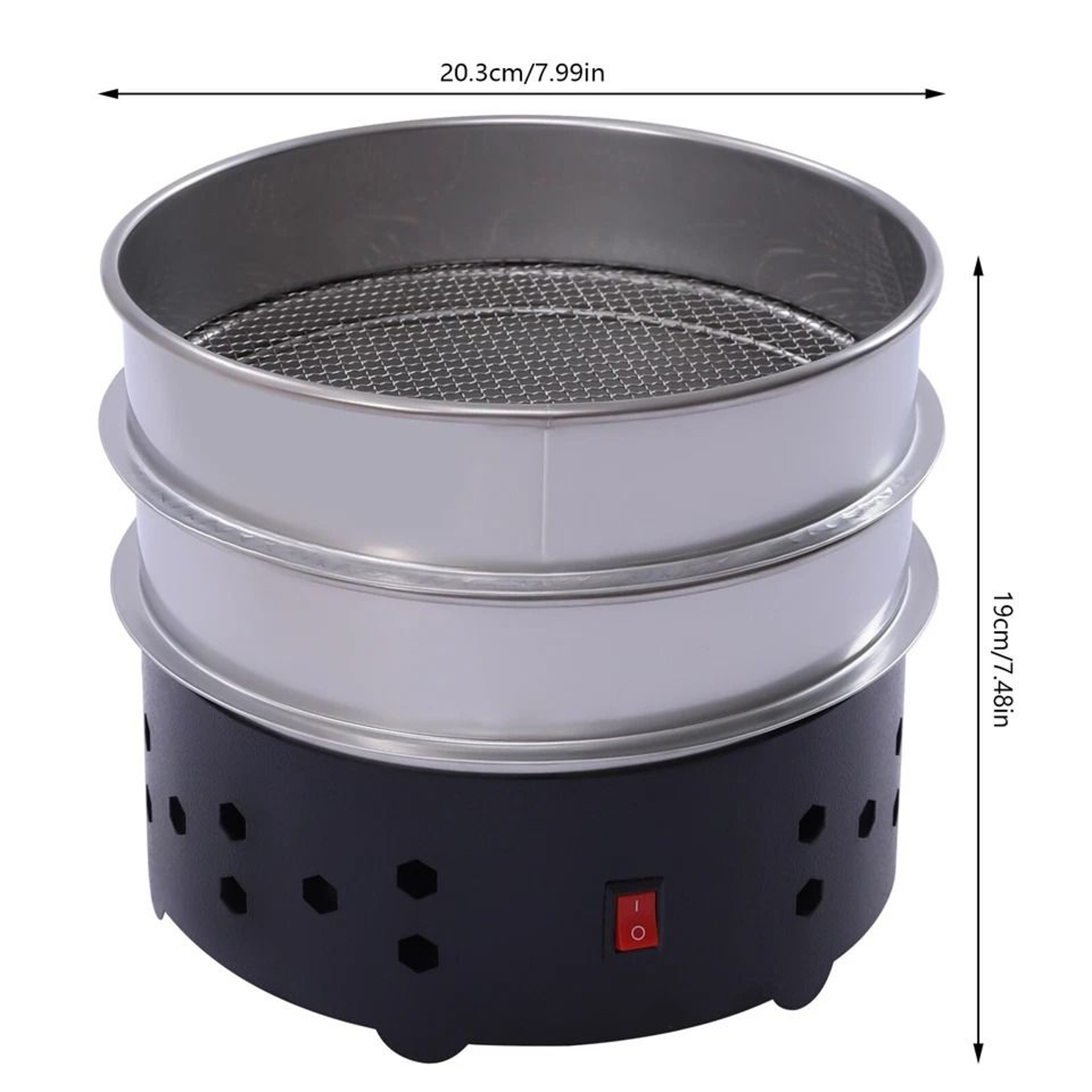 Electric Coffee Bean Cooler With Stainless Steel Mesh For Home Coffee Roasting 1